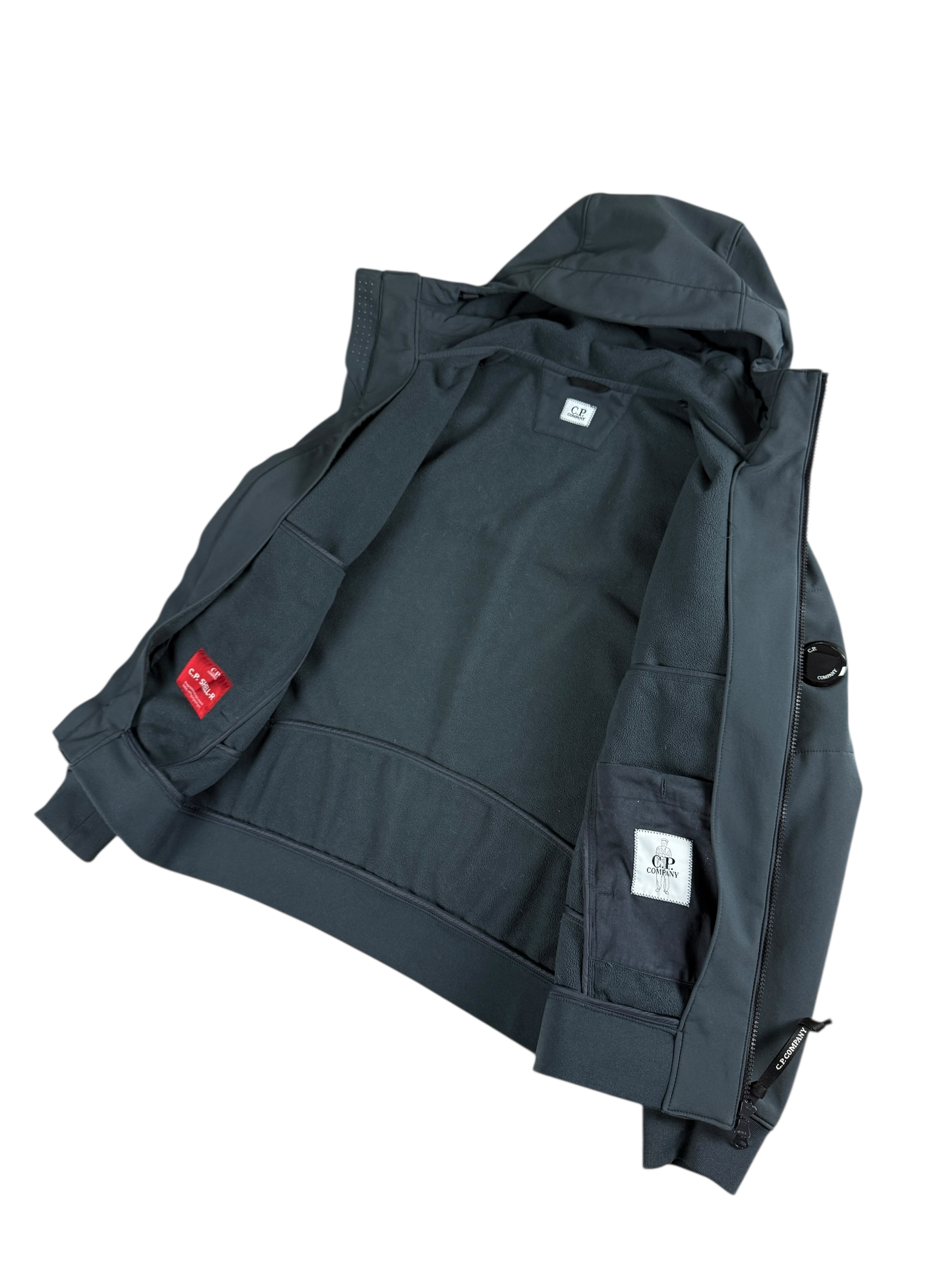 VESTE C.P COMPANY SHELL-R - GRIS - TAILLE S