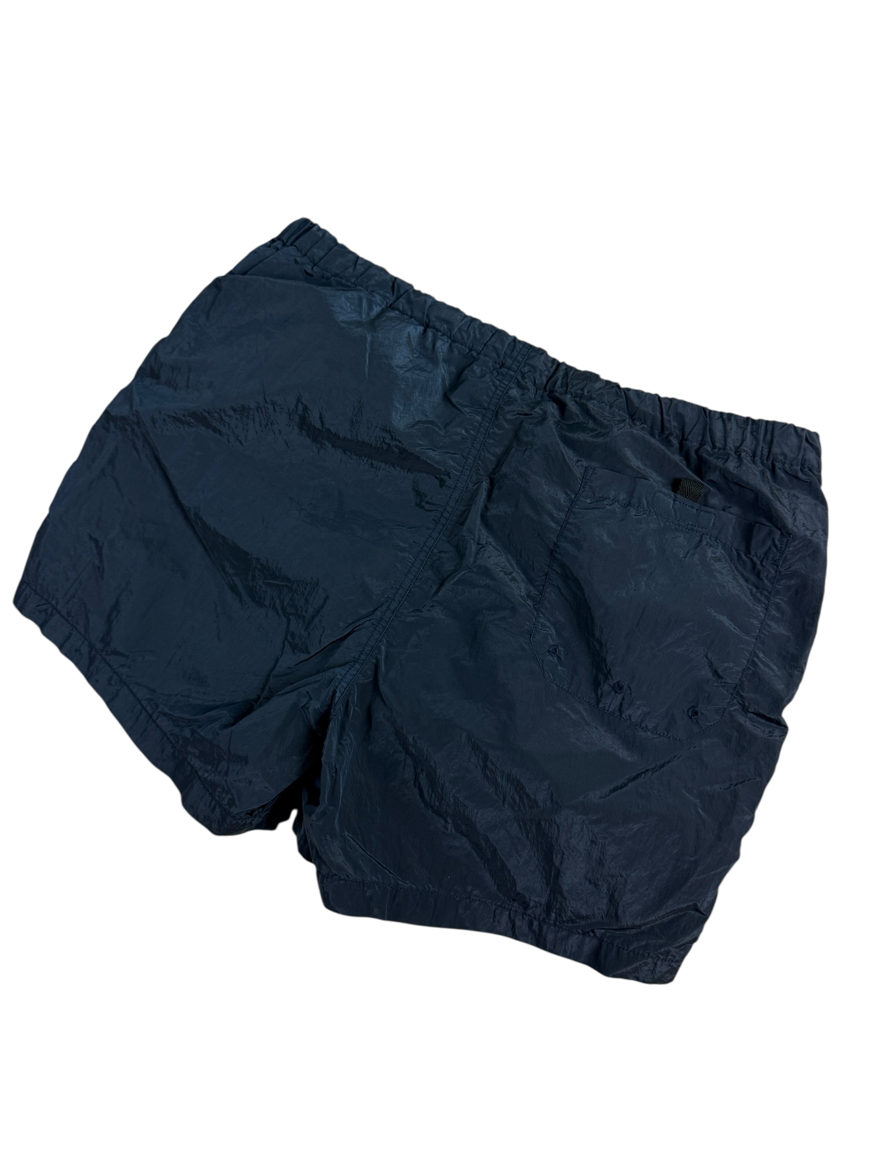 SHORT DE BAIN STONE ISLAND NYLON MÉTAL - MARINE - TAILLE L
