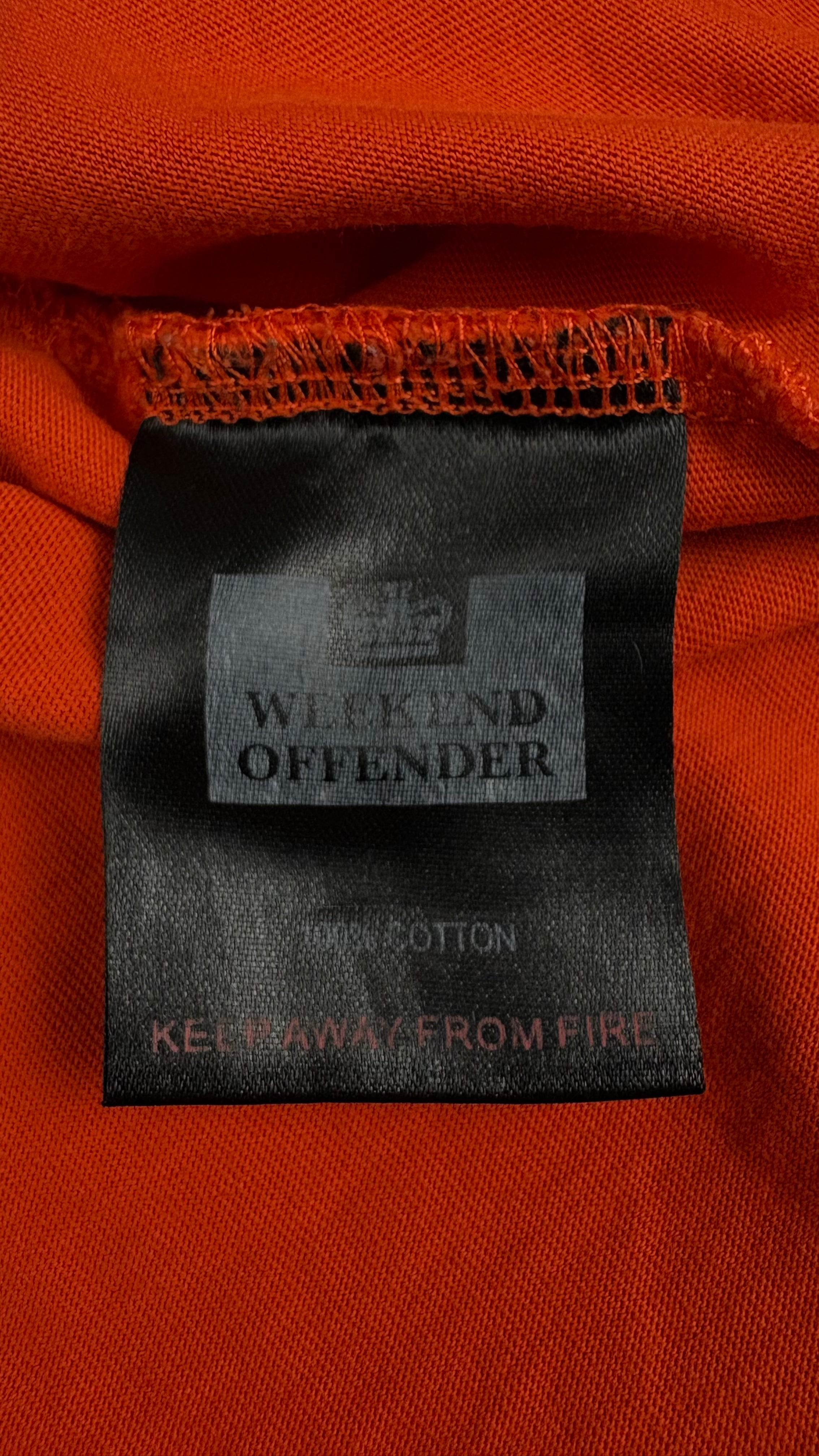 Tee-shirt Weekend Offender orange taille L - vue 3/3