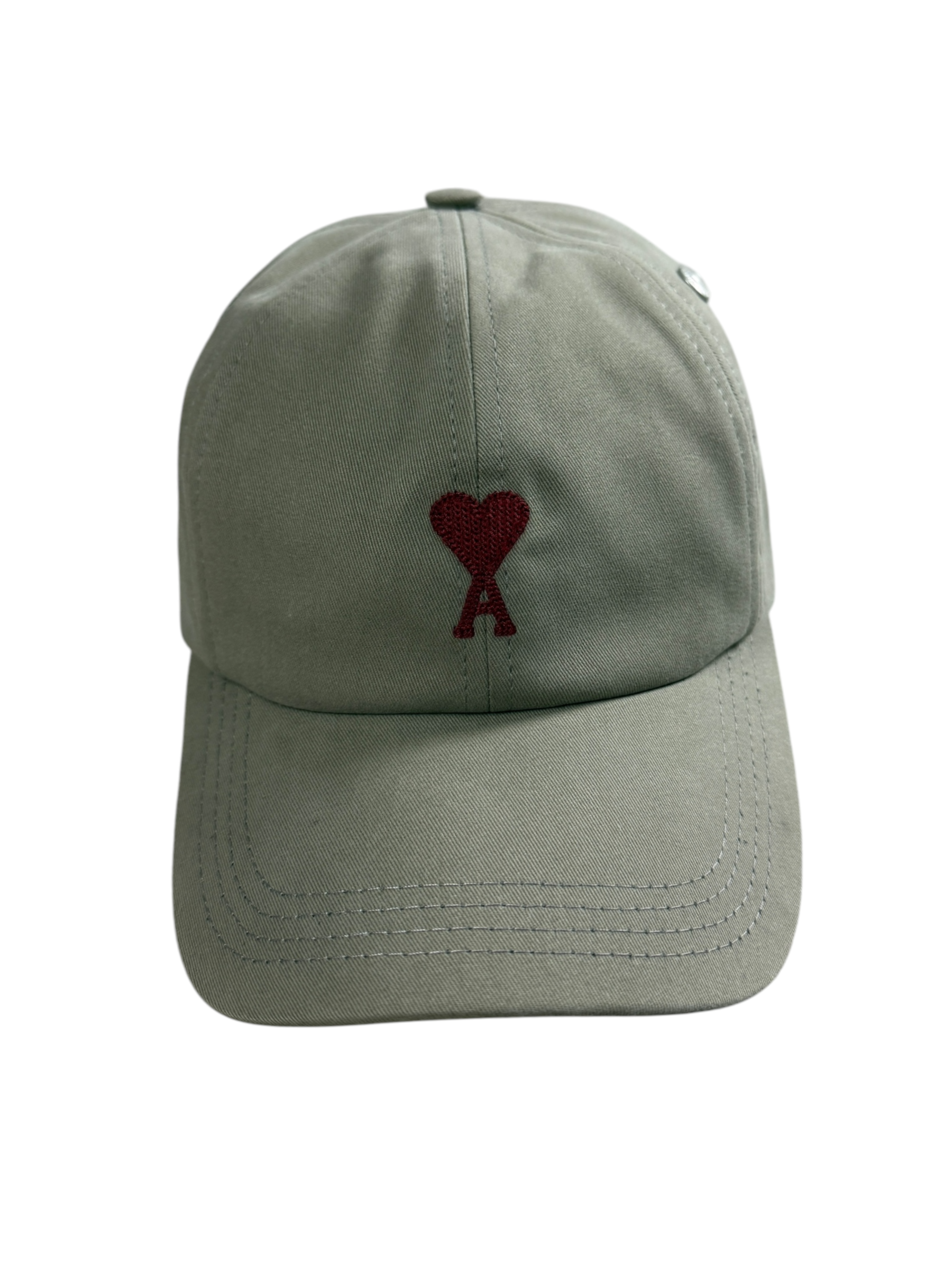 CASQUETTE AMI PARIS KAKI - TAILLE UNI