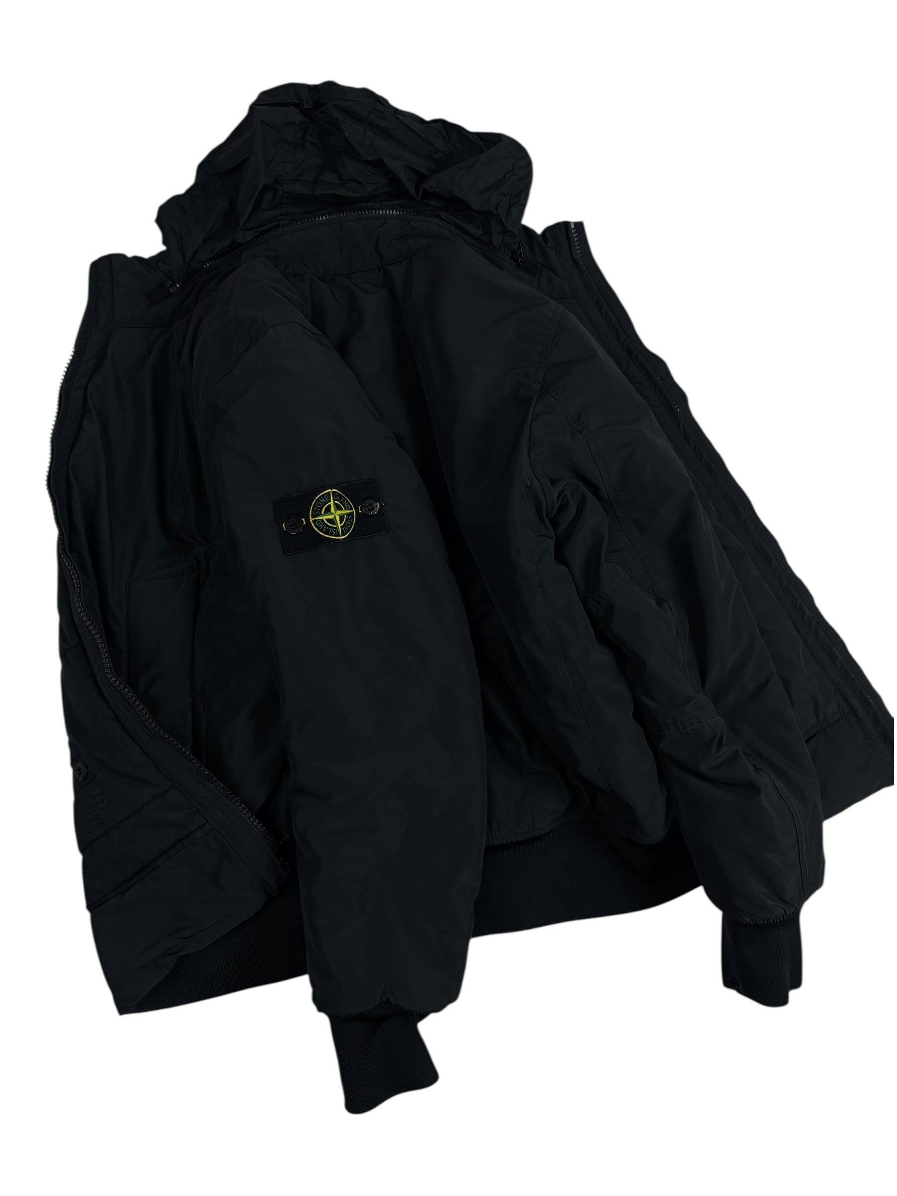 VESTE STONE ISLAND MICRO REPS WITH PRIMALOFT INSULATION TECHNOLOGY - NOIR - TAILLE S