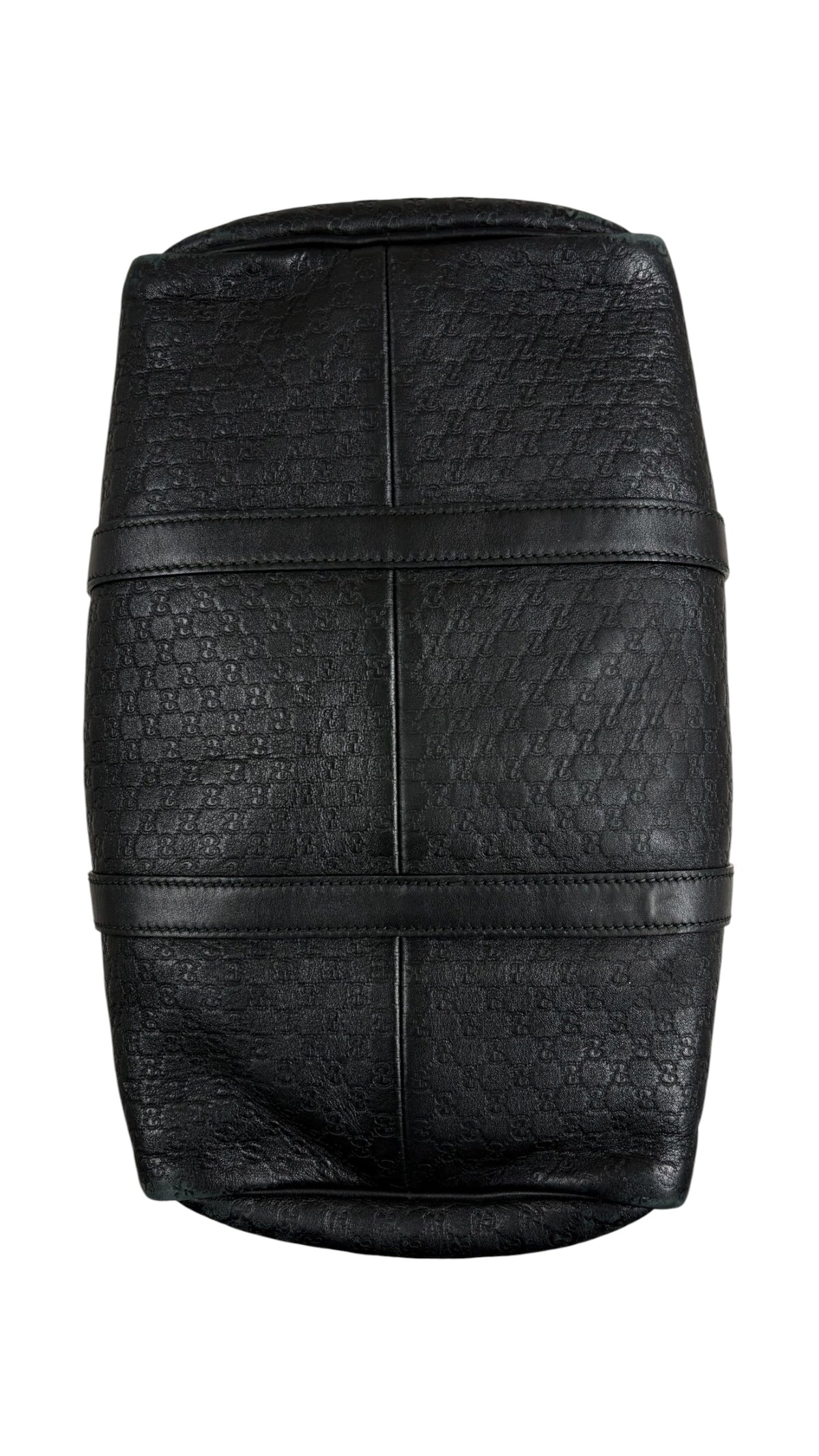 Sac à Main Gucci Boston Microguccissima noir taille UNI, détail matière et finitions — vue 4