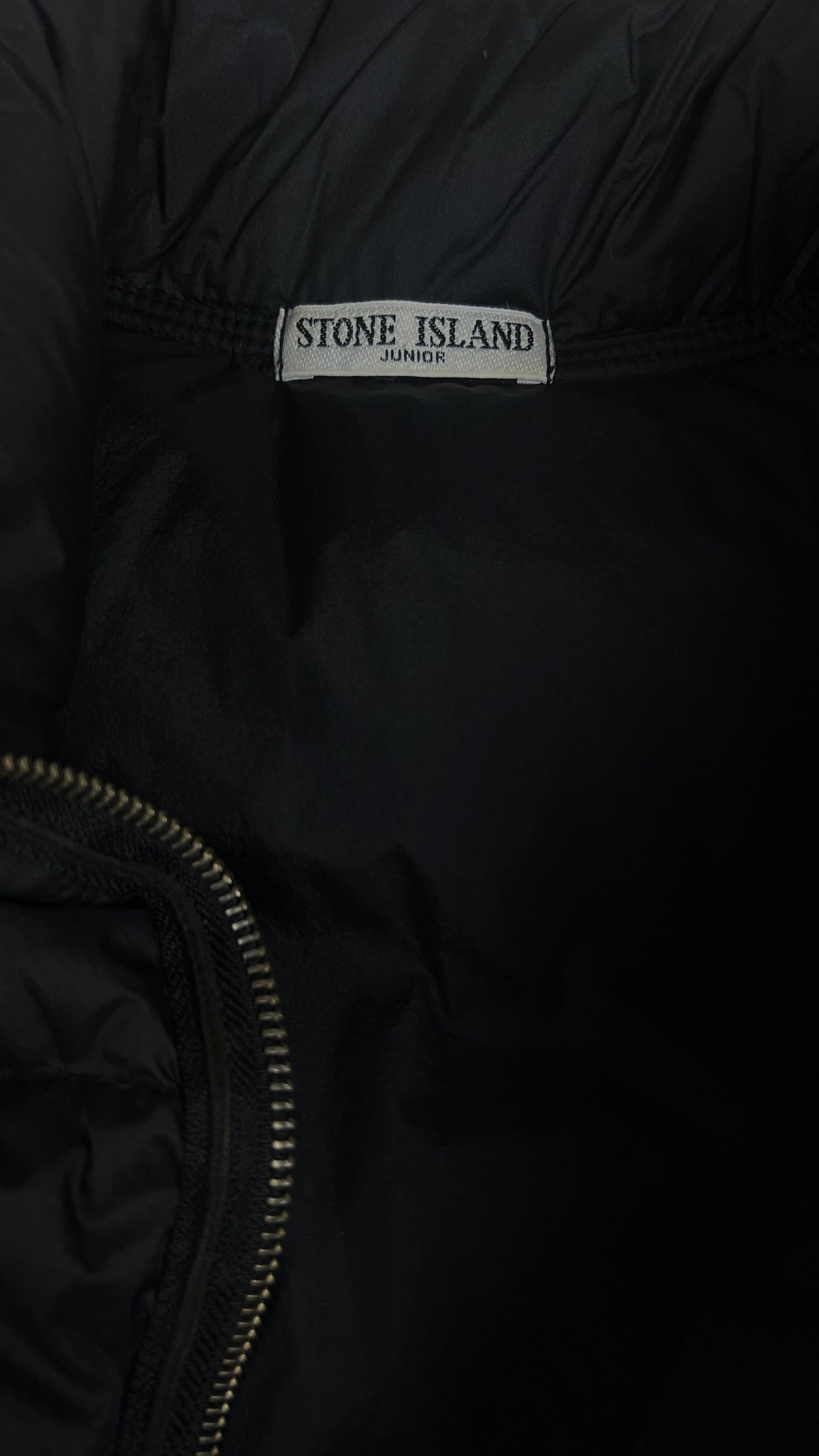 Gilet Doudoune Stone Island Junior, Noir, Taille 12 ans — photographie complémentaire 4