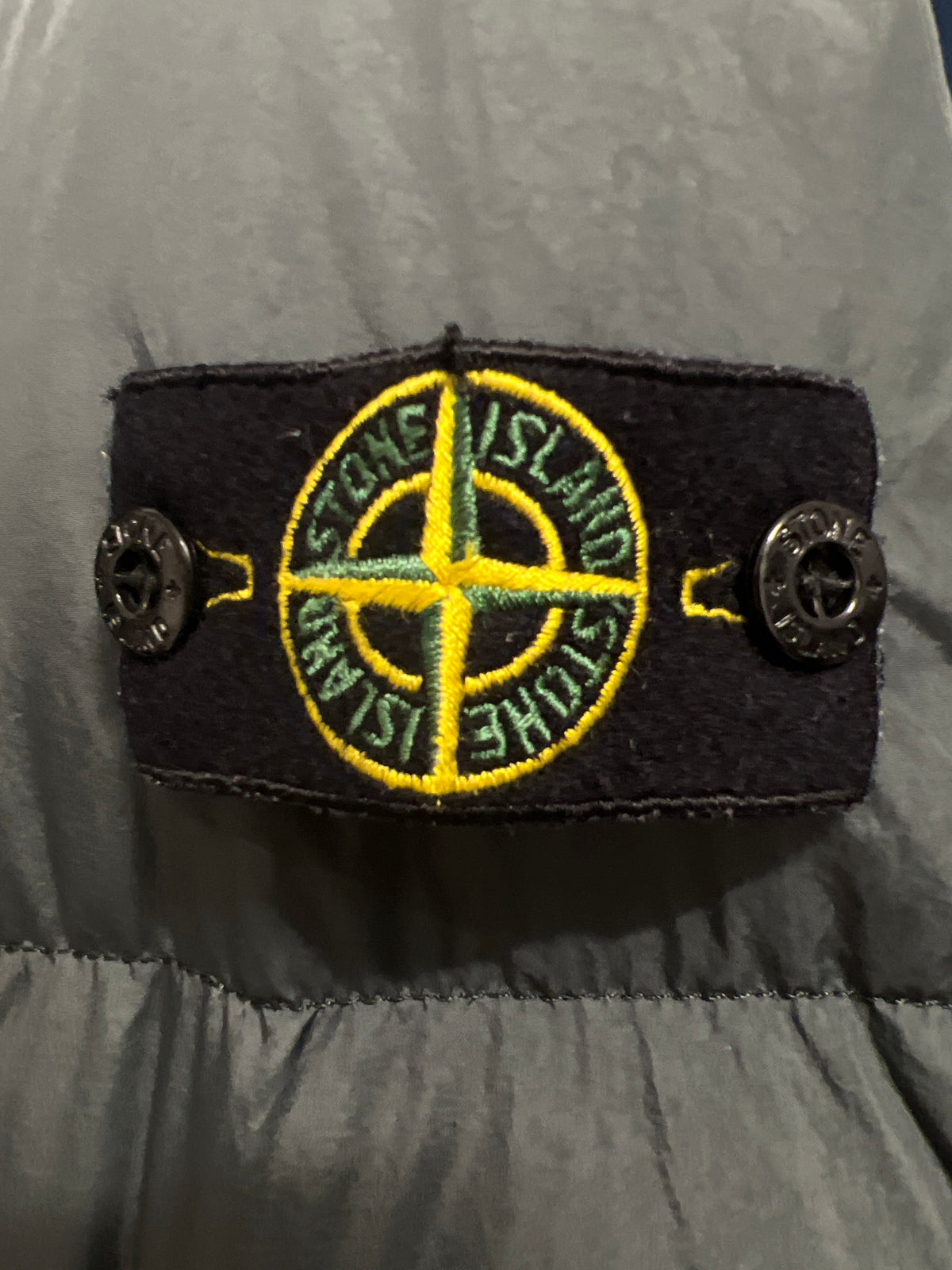Doudoune à Capuche Stone Island Junior Down Jacket, Vert, Taille 14 ans — photographie complémentaire 3