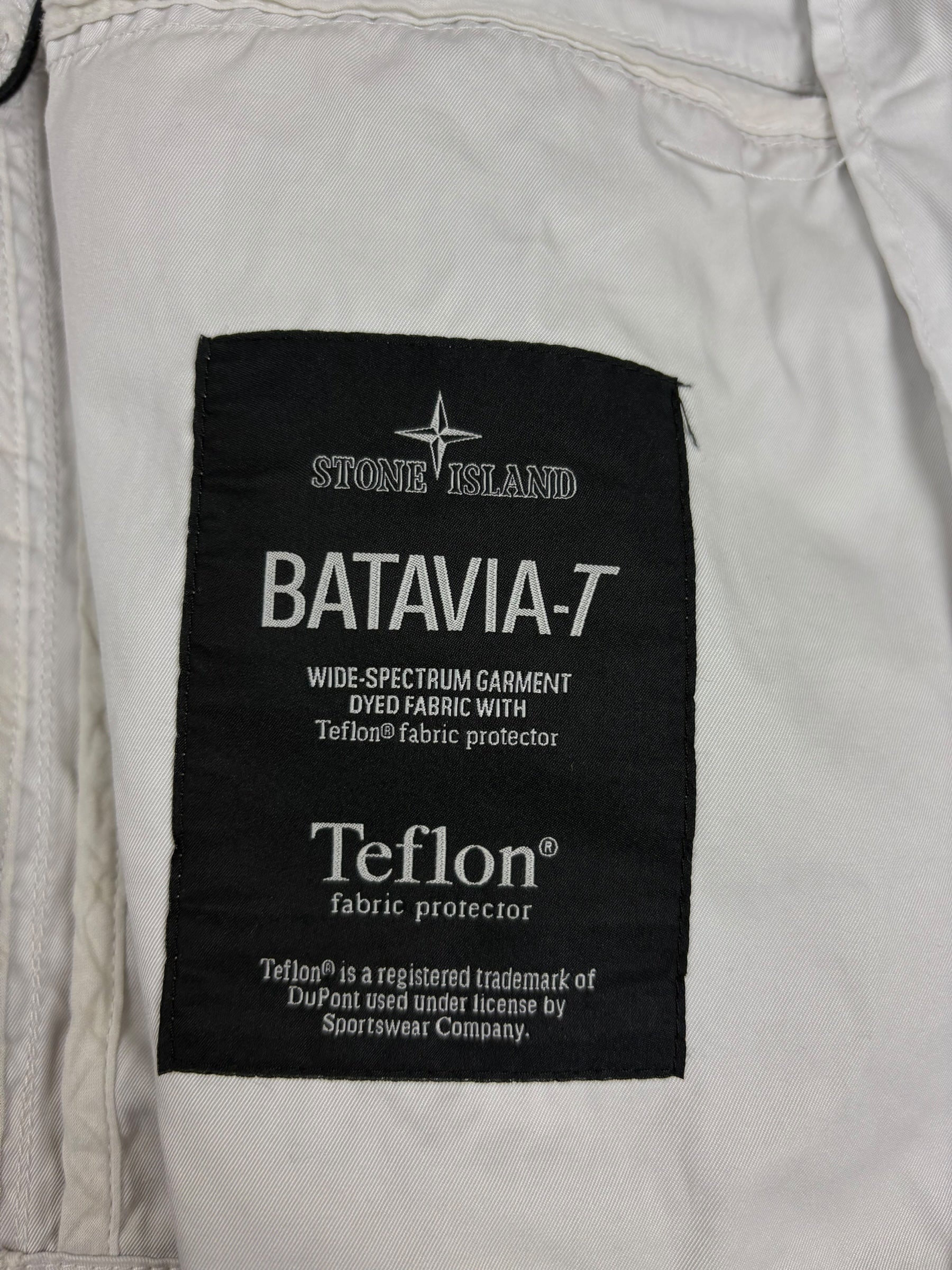 VESTE STONE ISLAND BATAVIA-T SHADOW PROJECT - BLANC - TAILLE S