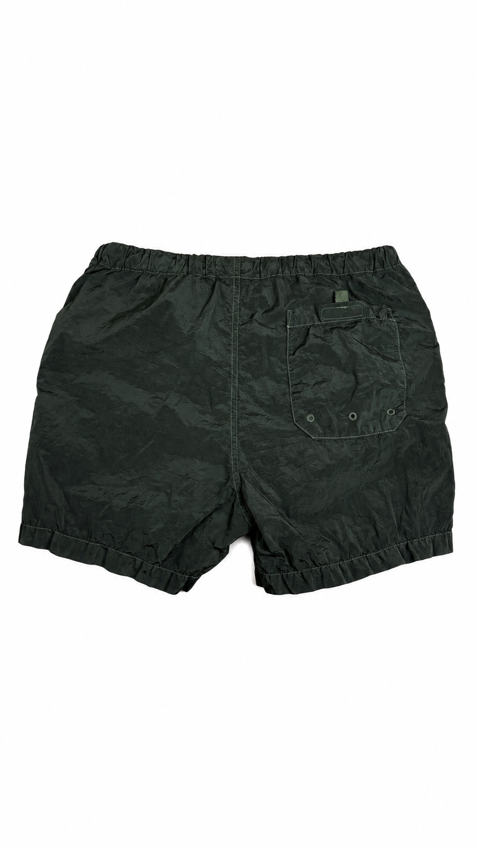 Short de bain Stone Island Nylon Metal kaki taille S - vue 2/5