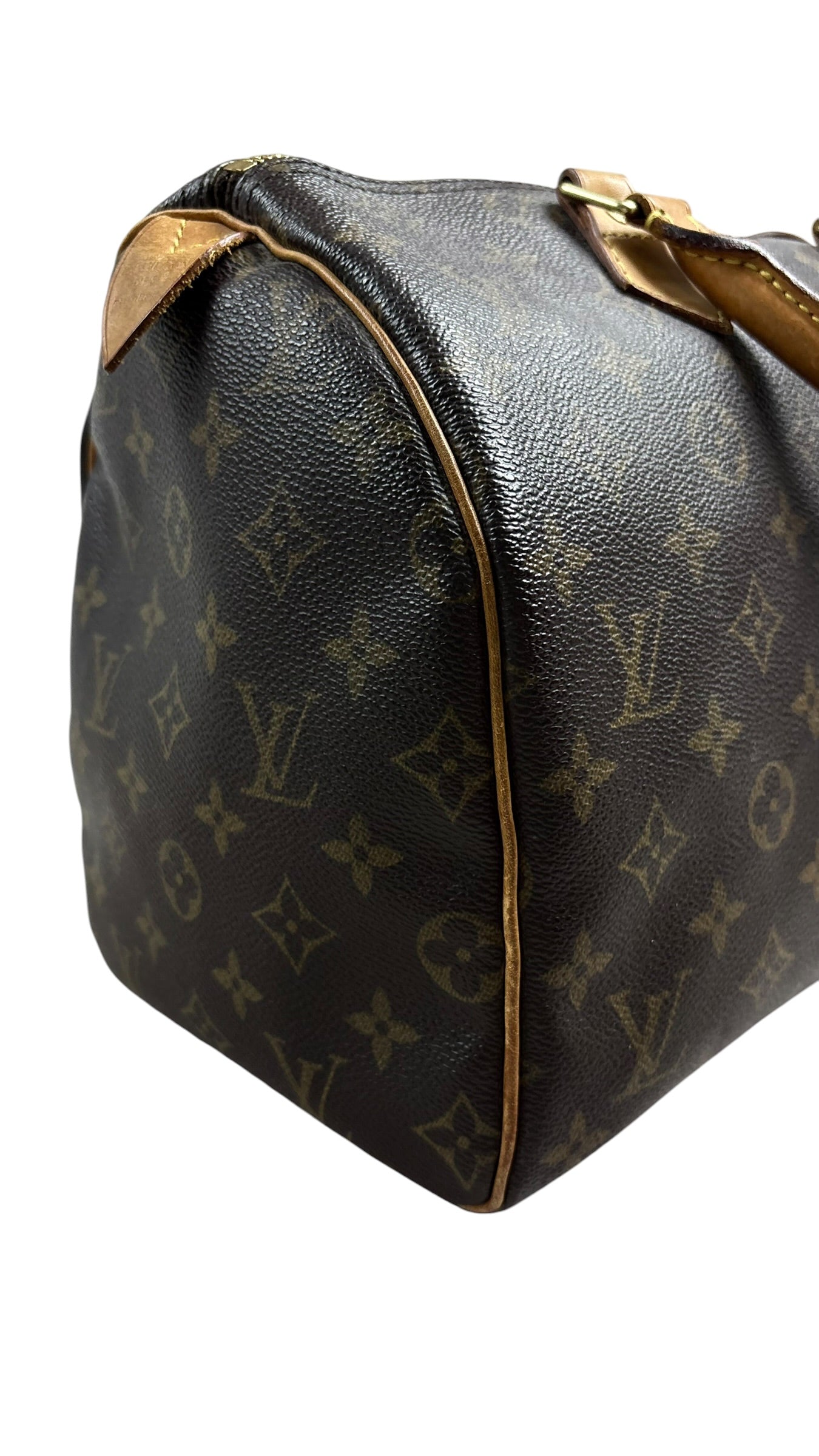 Sac Louis Vuitton Speedy 30 - Toile Monogram - Marron - AA0043