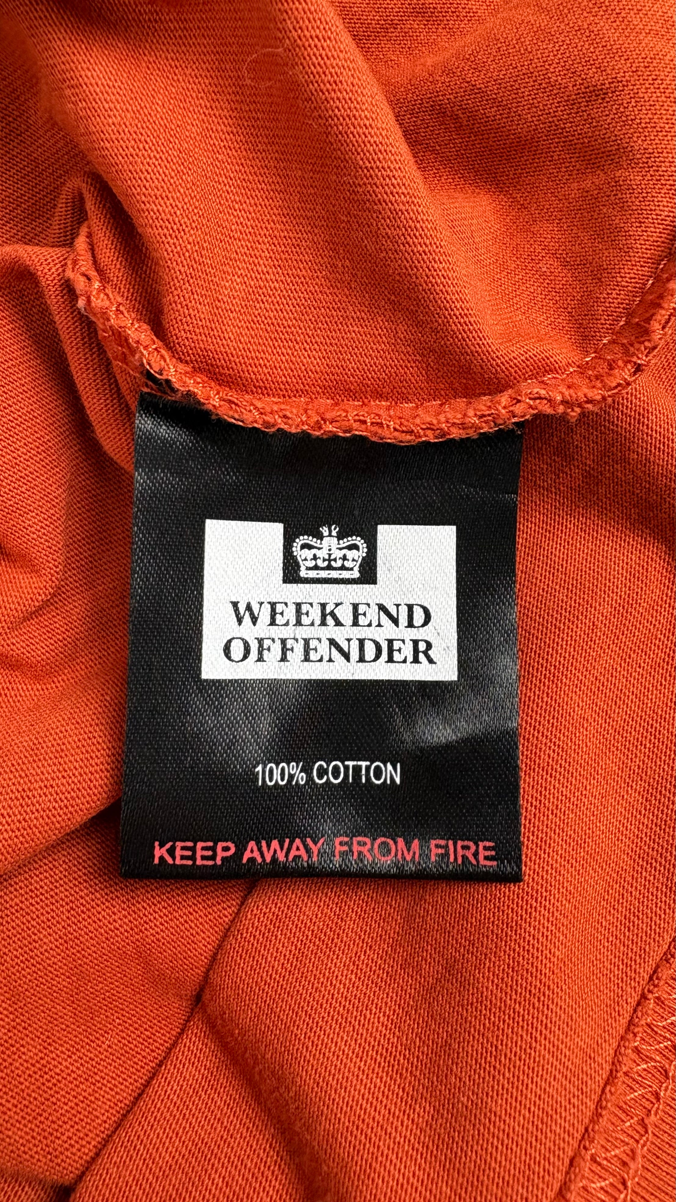 Tee-shirt Weekend Offender orange taille L - vue 3/3