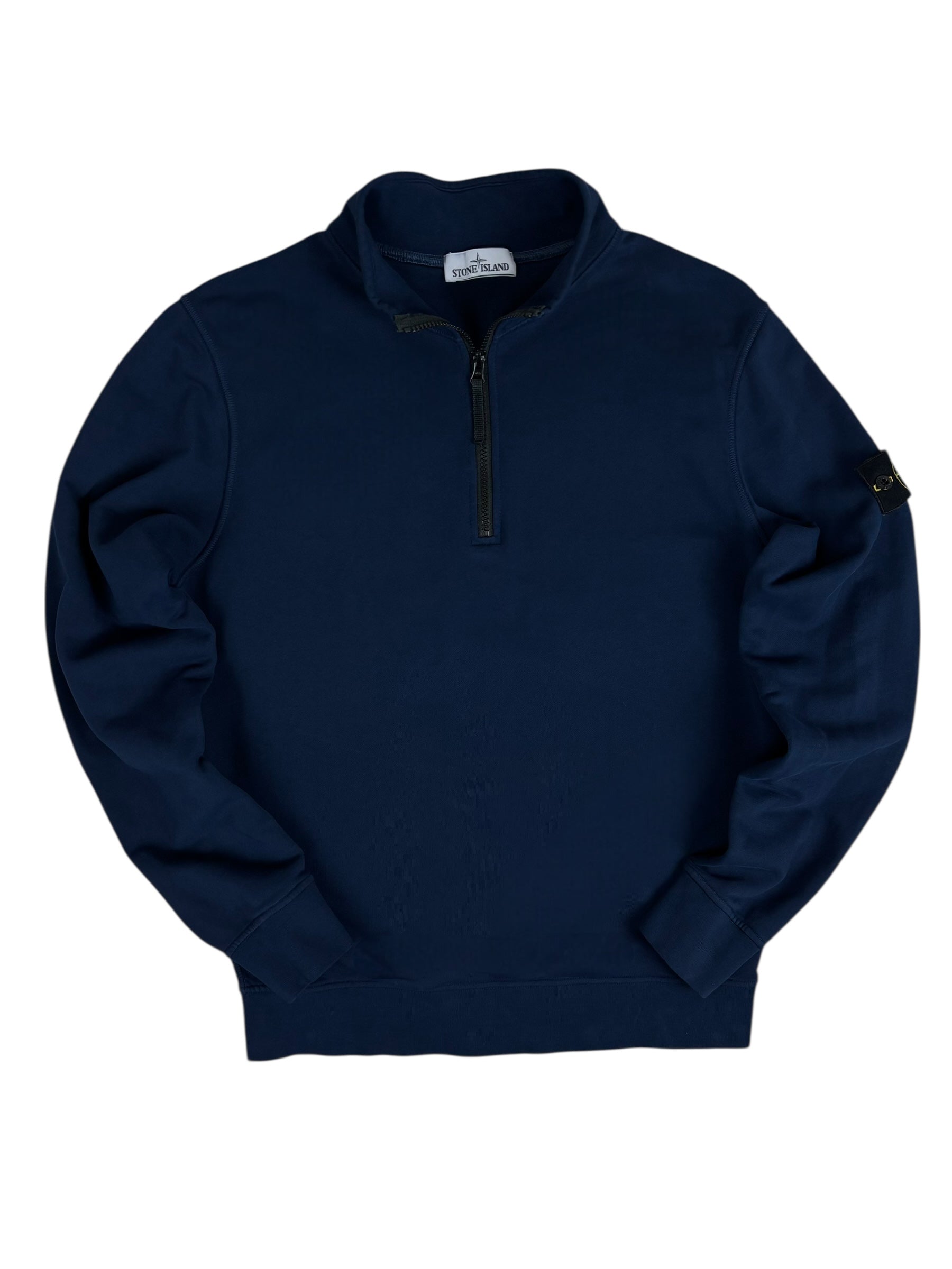 PULL ZIPPÉ STONE ISLAND - MARINE - TAILLE L