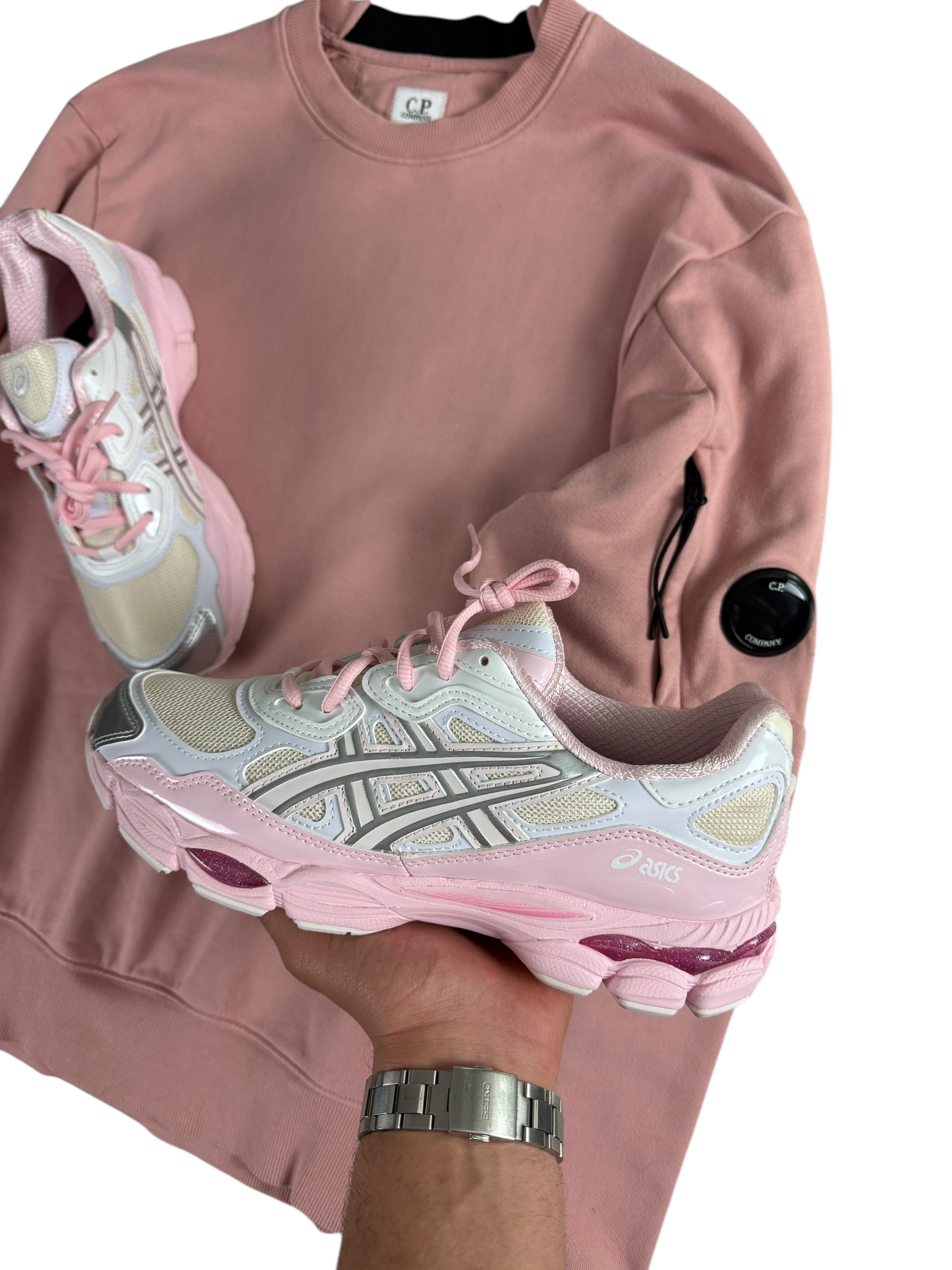PULL C.P COMPANY - ROSE - TAILLE M