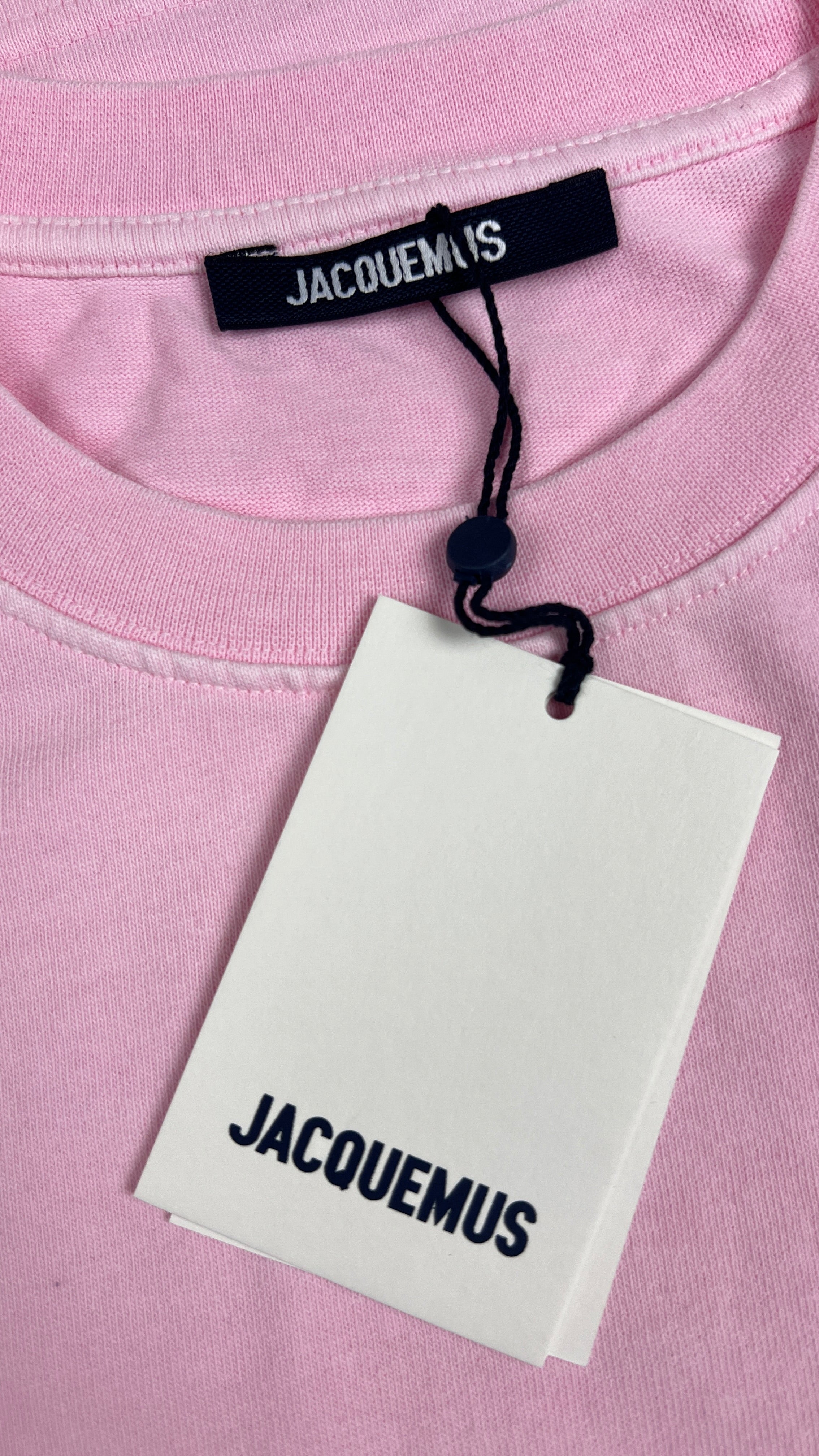 T-shirt Gros Grain Jacquemus - Rose Bonbon - Neuf