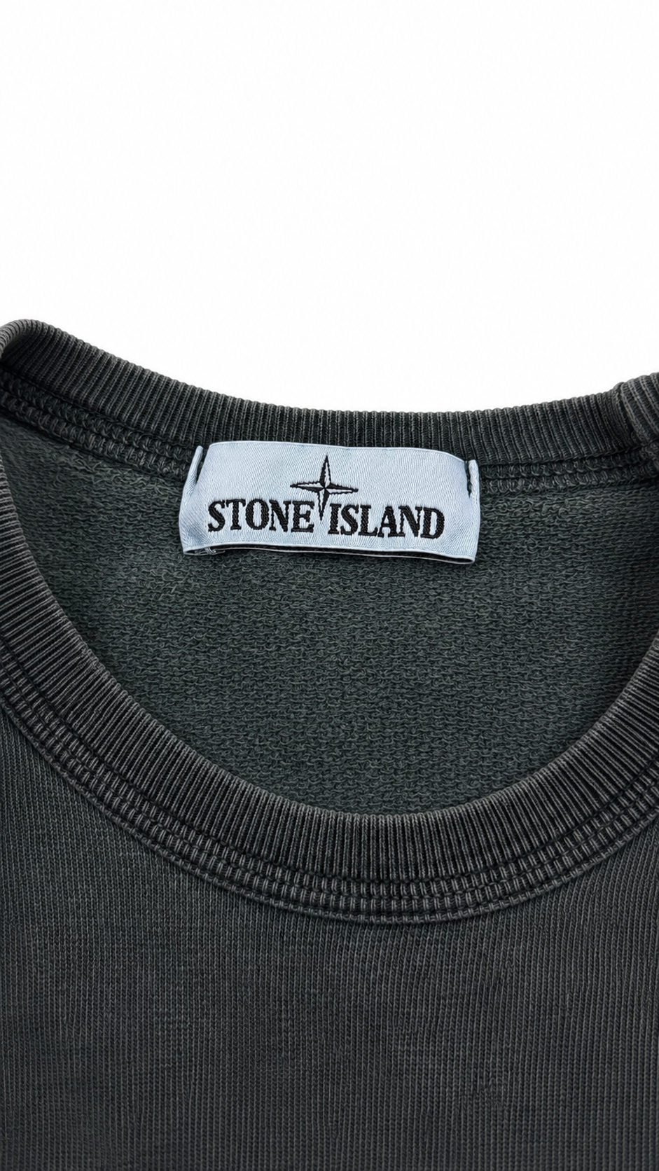 Pull Crewneck Stone Island vert petrole taille S - vue 2/4