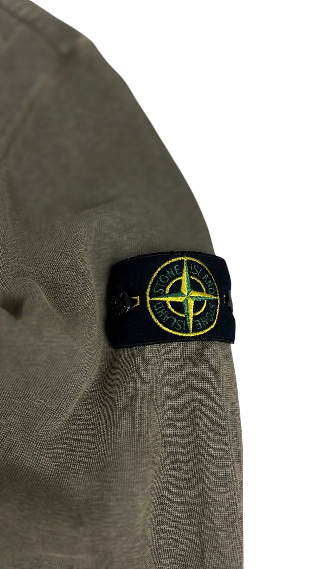 HOODIE SWEAT-SHIRT STONE ISLAND - KAKI - TAILLE M