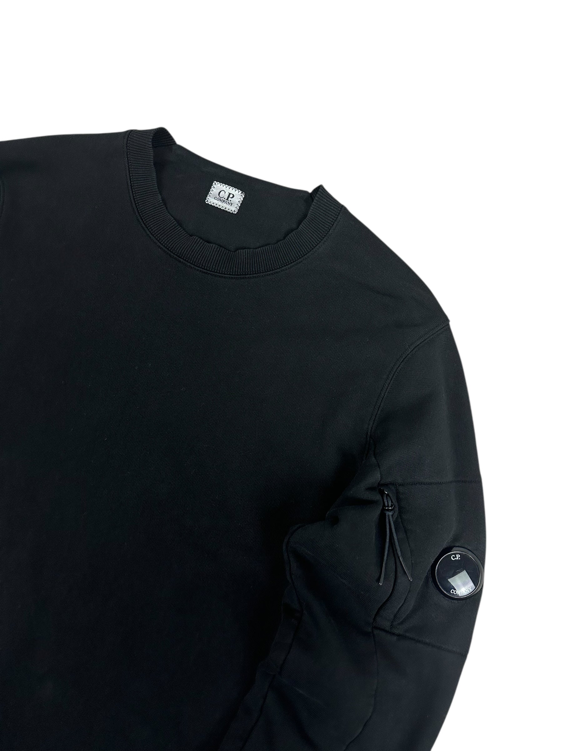 CREWNECK C.P COMPANY - NOIR - TAILLE L