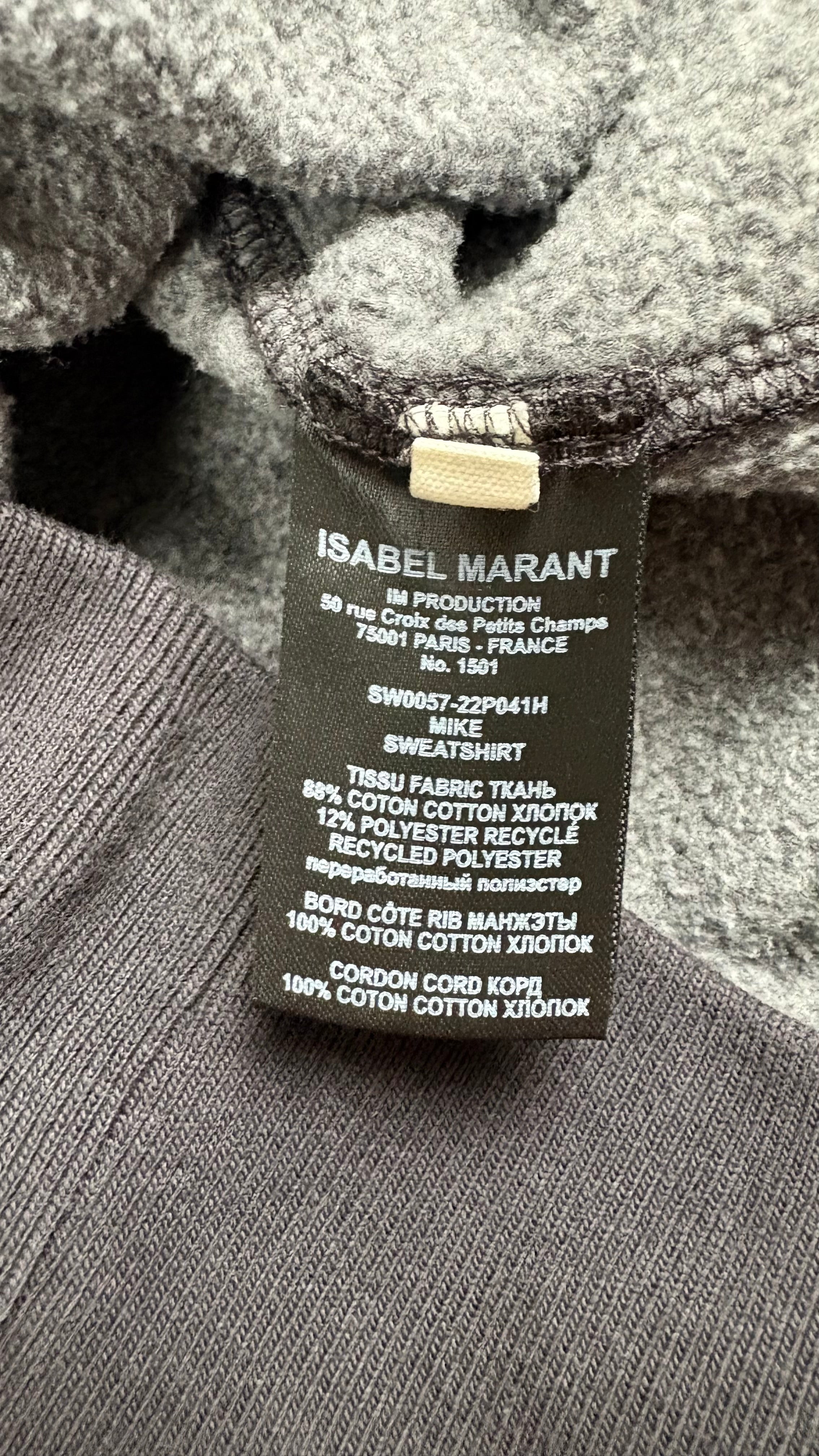 Pull Crewneck Isabel Marant violet taille XS - vue 4/4