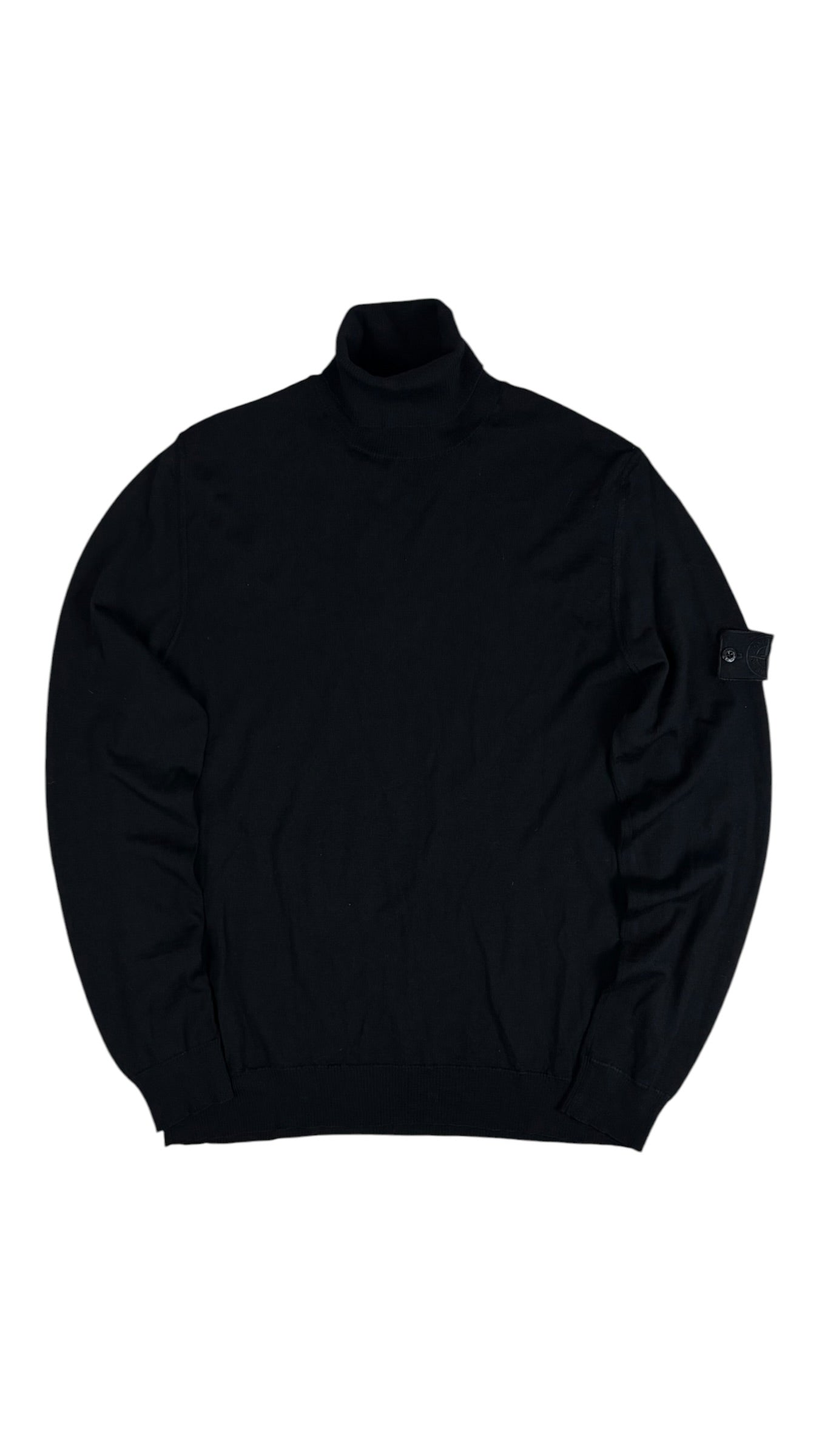 PULL COL ROULÉ STONE ISLAND GHOST - NOIR - TAILLE XL