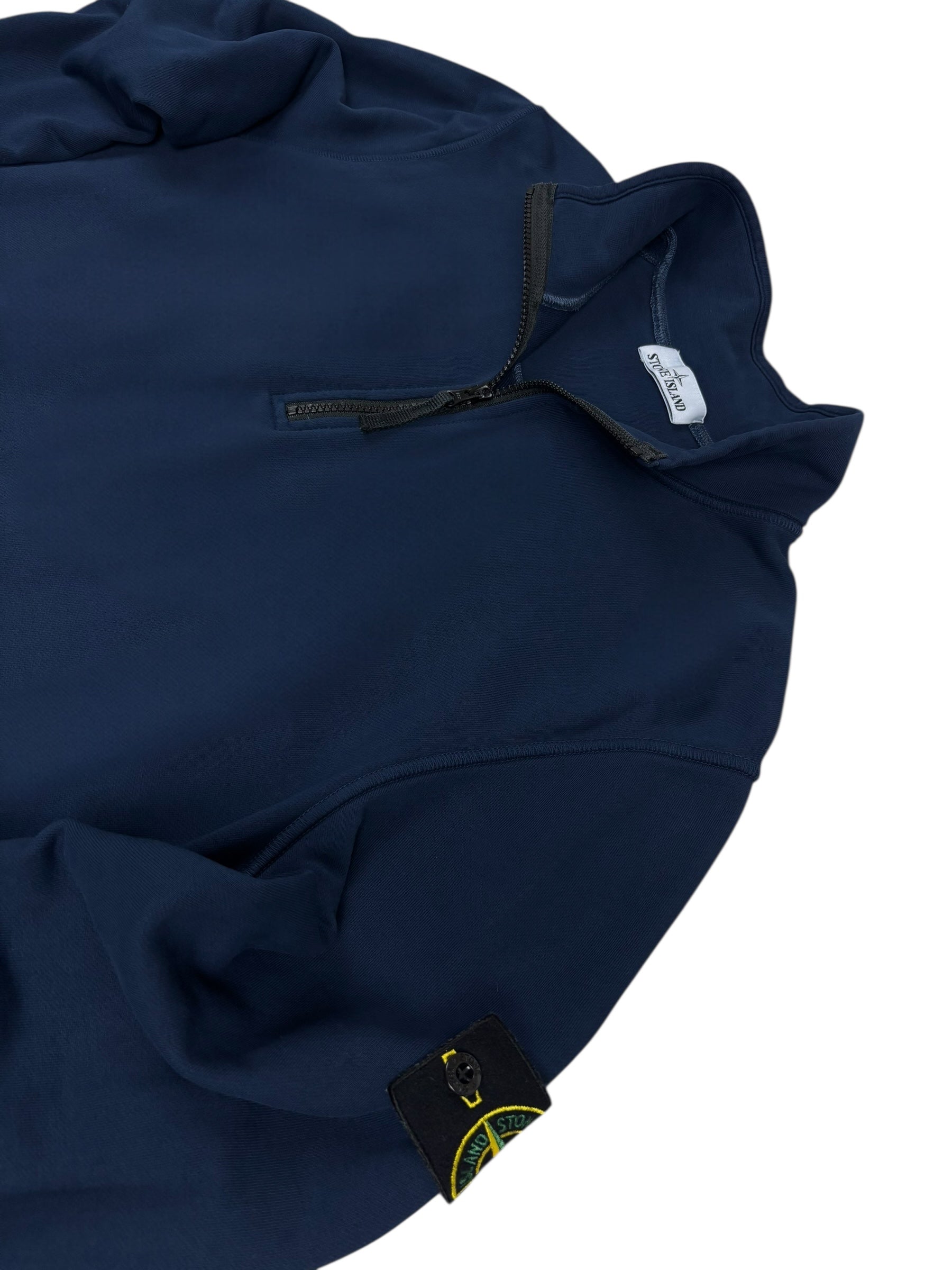PULL ZIPPÉ STONE ISLAND - MARINE - TAILLE L