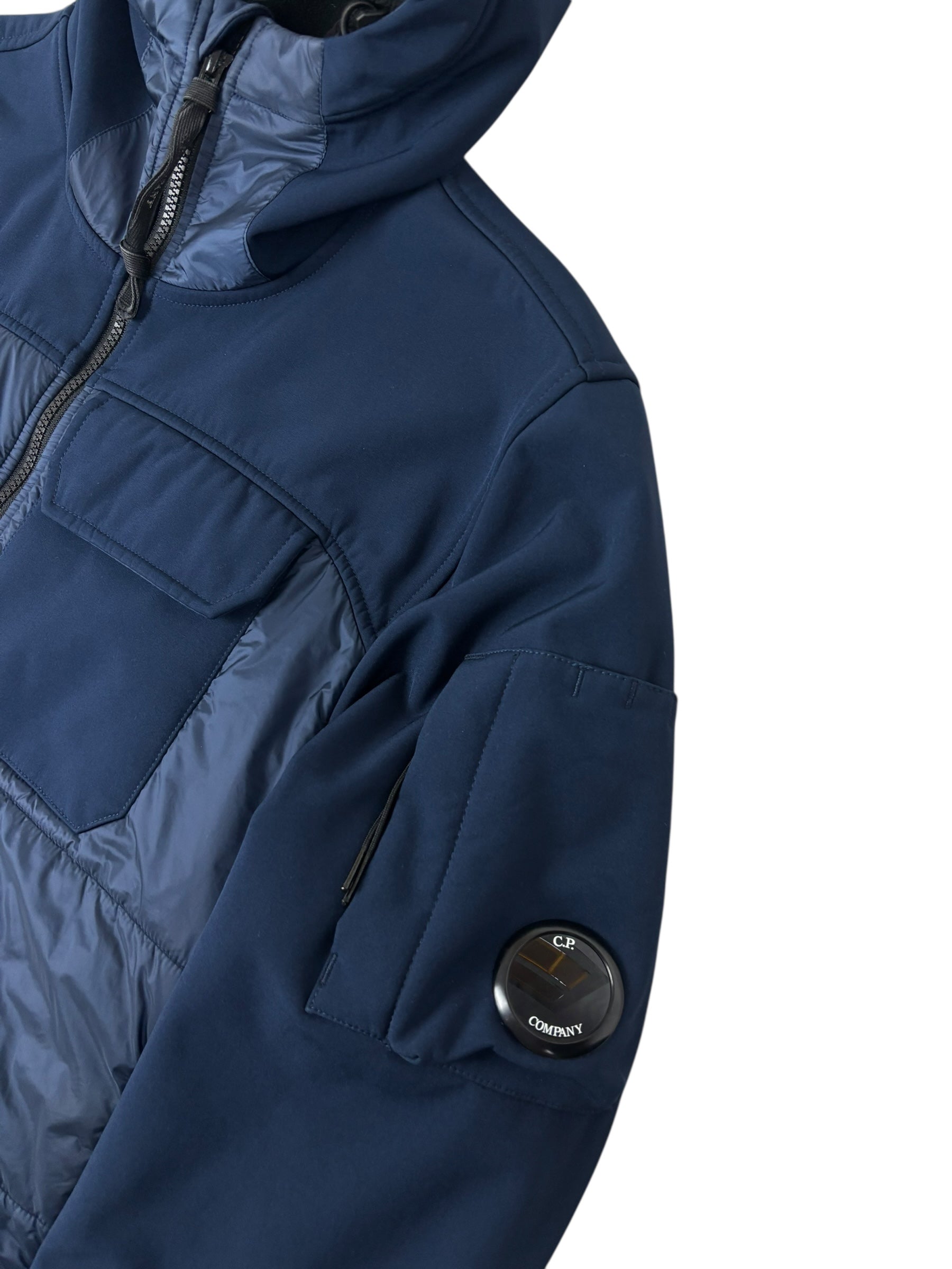 VESTE C.P COMPANY SHELL - BLEU - TAILLE L
