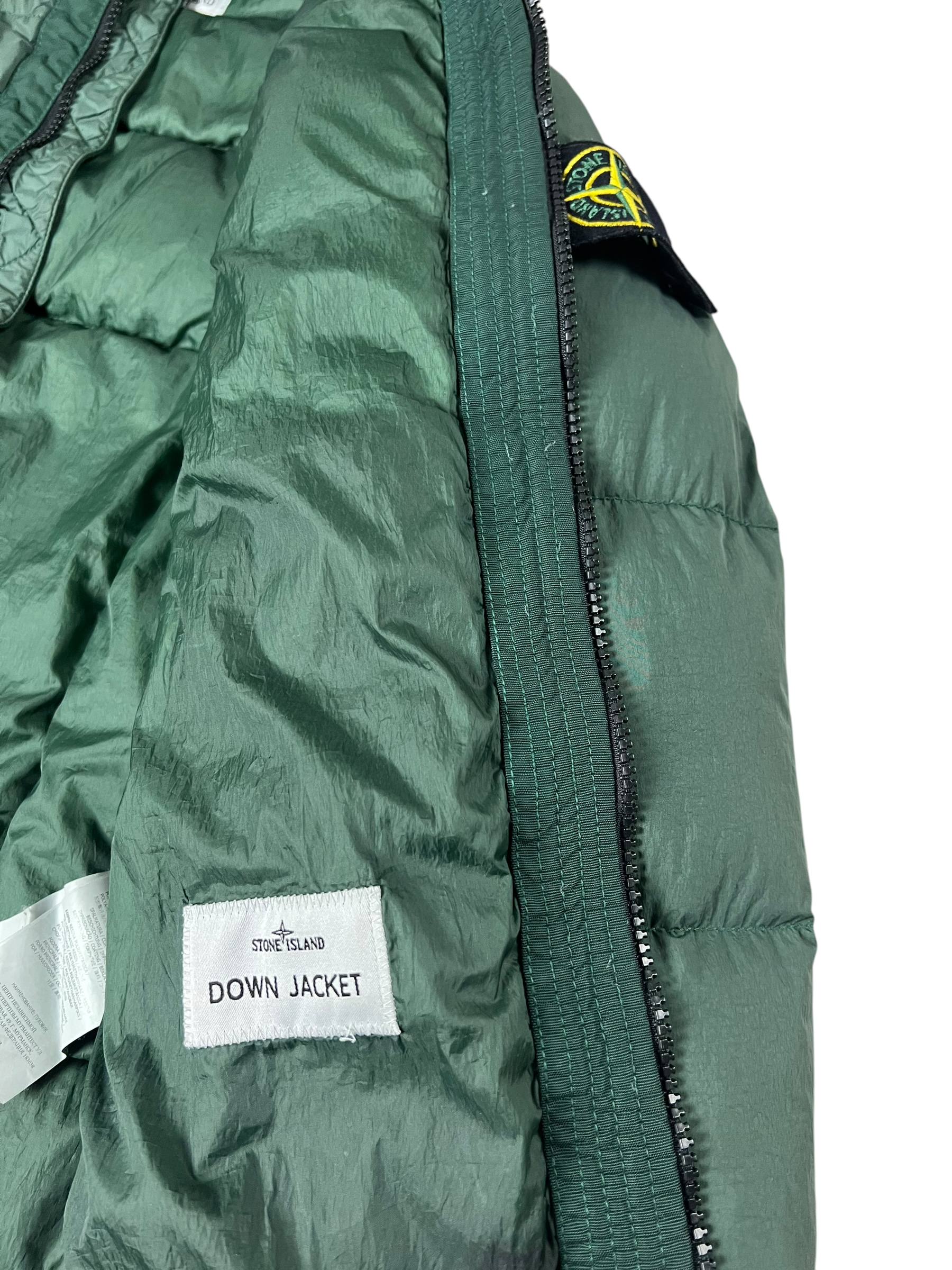 DOUDOUNE STONE ISLAND GARMENT DYED JUNIOR