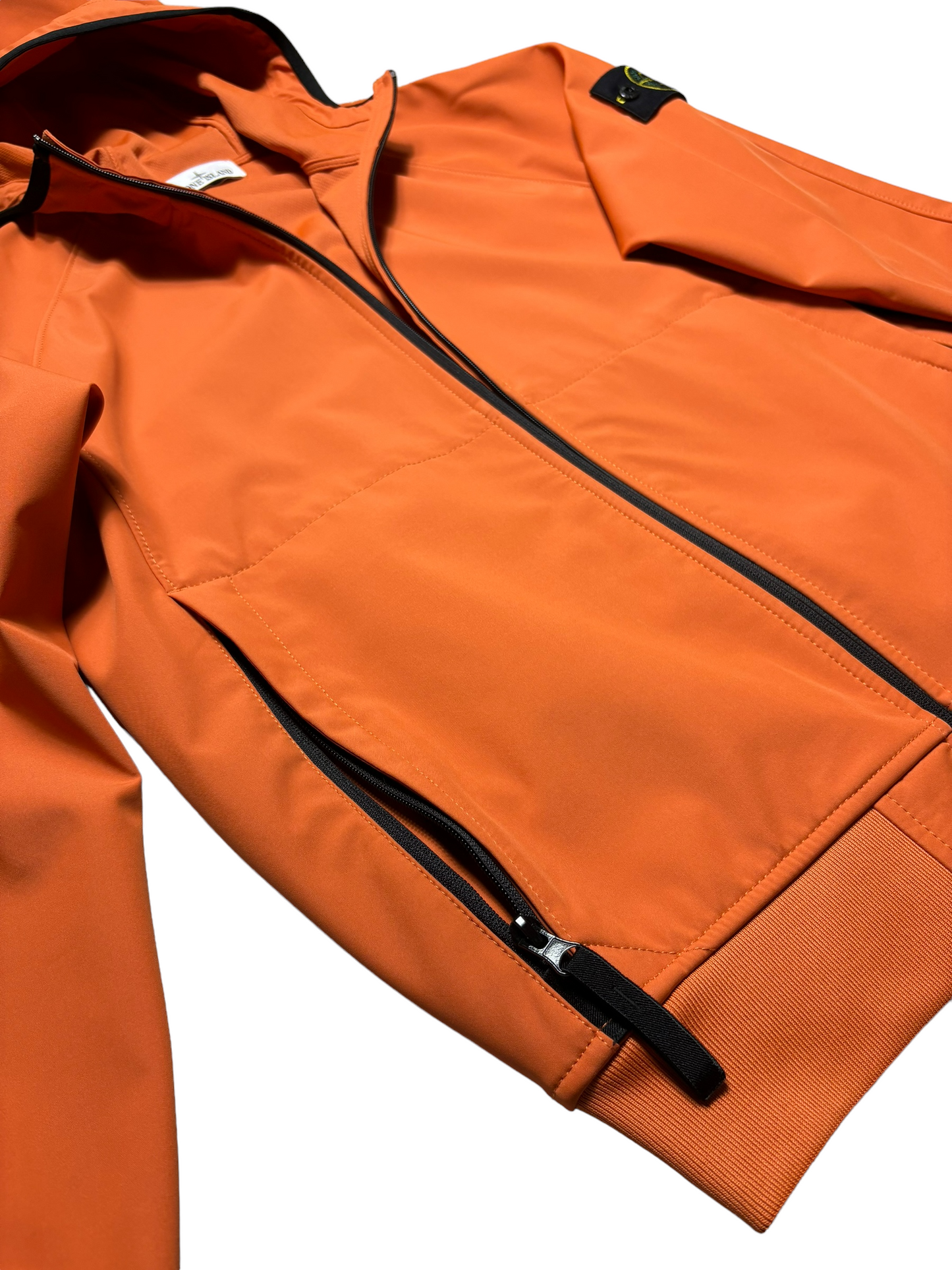 VESTE STONE ISLAND LIGHT SOFT SHELL-R E.DYE TECHNOLOGY IN RECYCLED POLYESTER