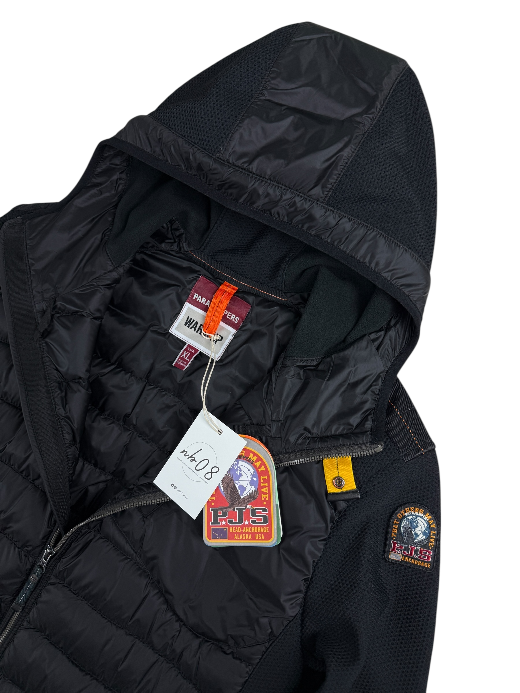 VESTE PARAJUMPERS WARM UP - NOIR - NEUF