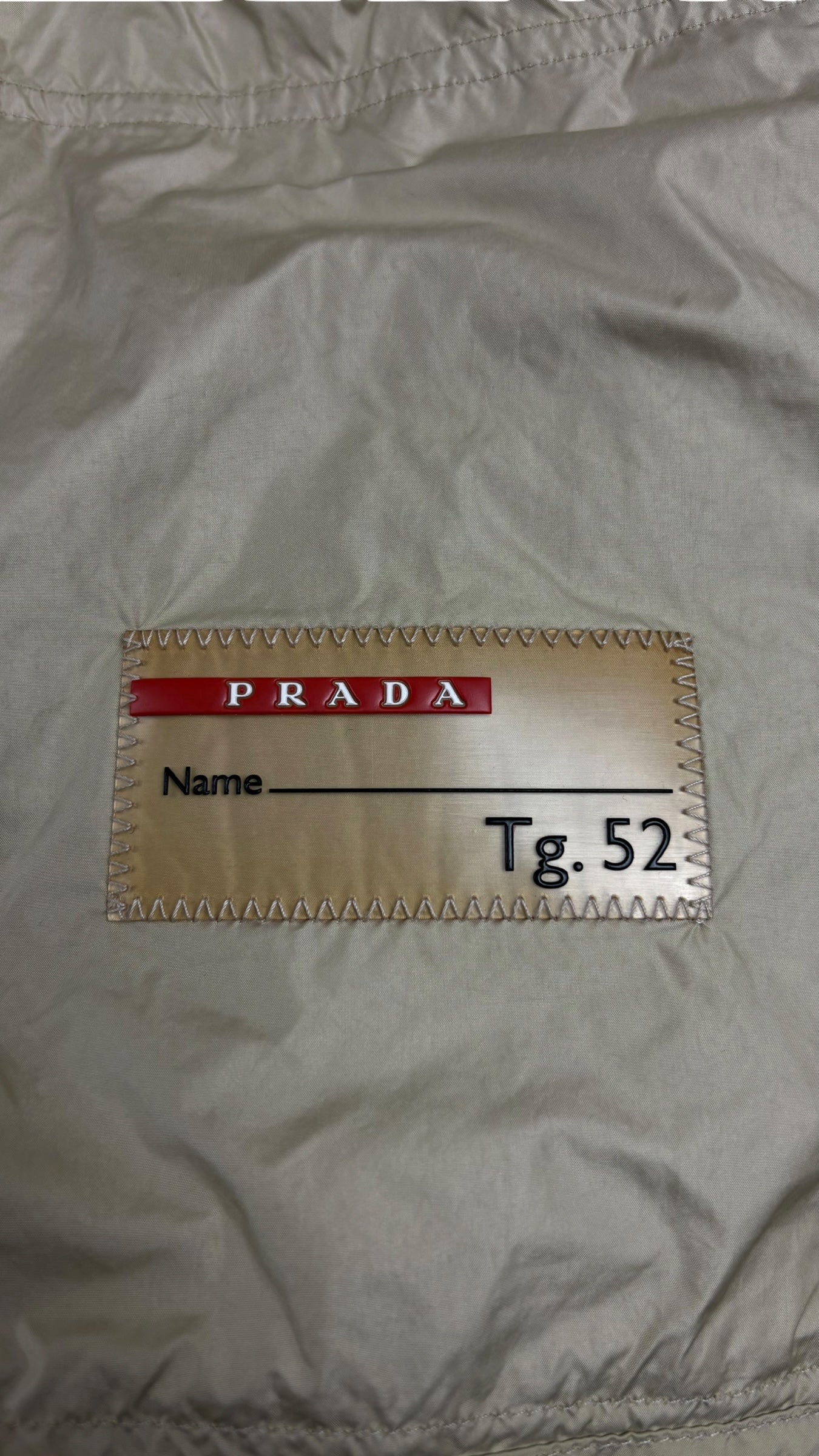 Veste Prada - Beige - Taille 52