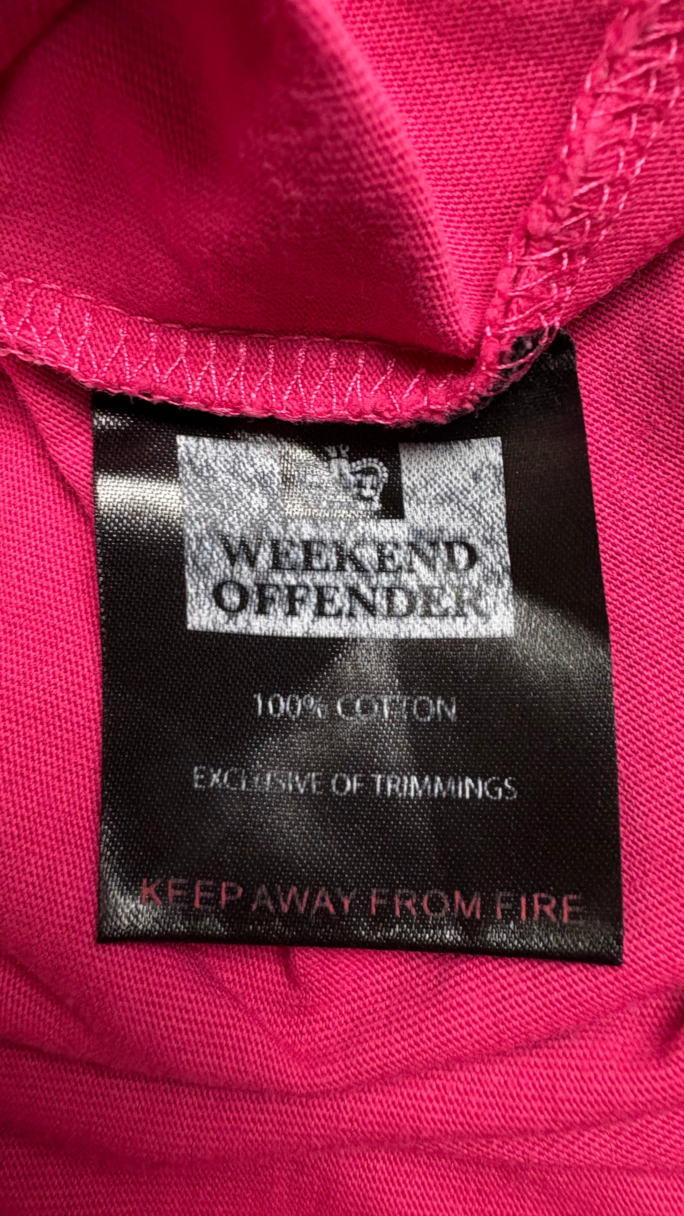 Tee-shirt Weekend Offender rose taille L - vue 3/3