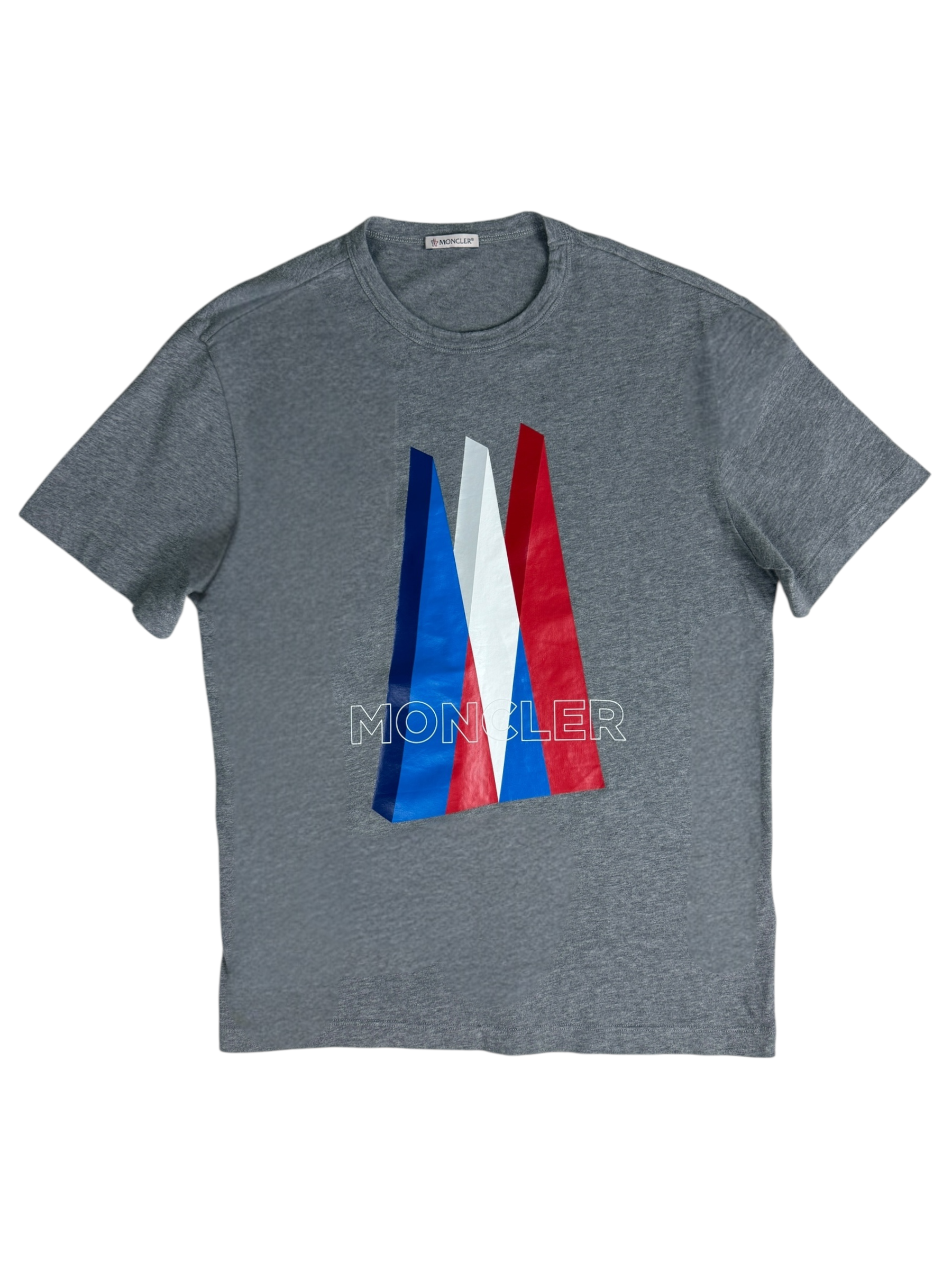 TEE-SHIRT MONCLER - GRIS - TAILLE S