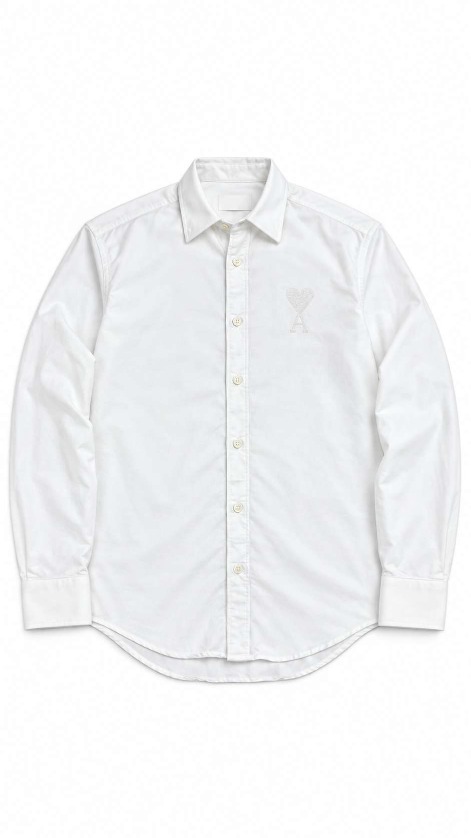Chemise AMI Paris Ami de Cœur blanche, taille XS — photo principale