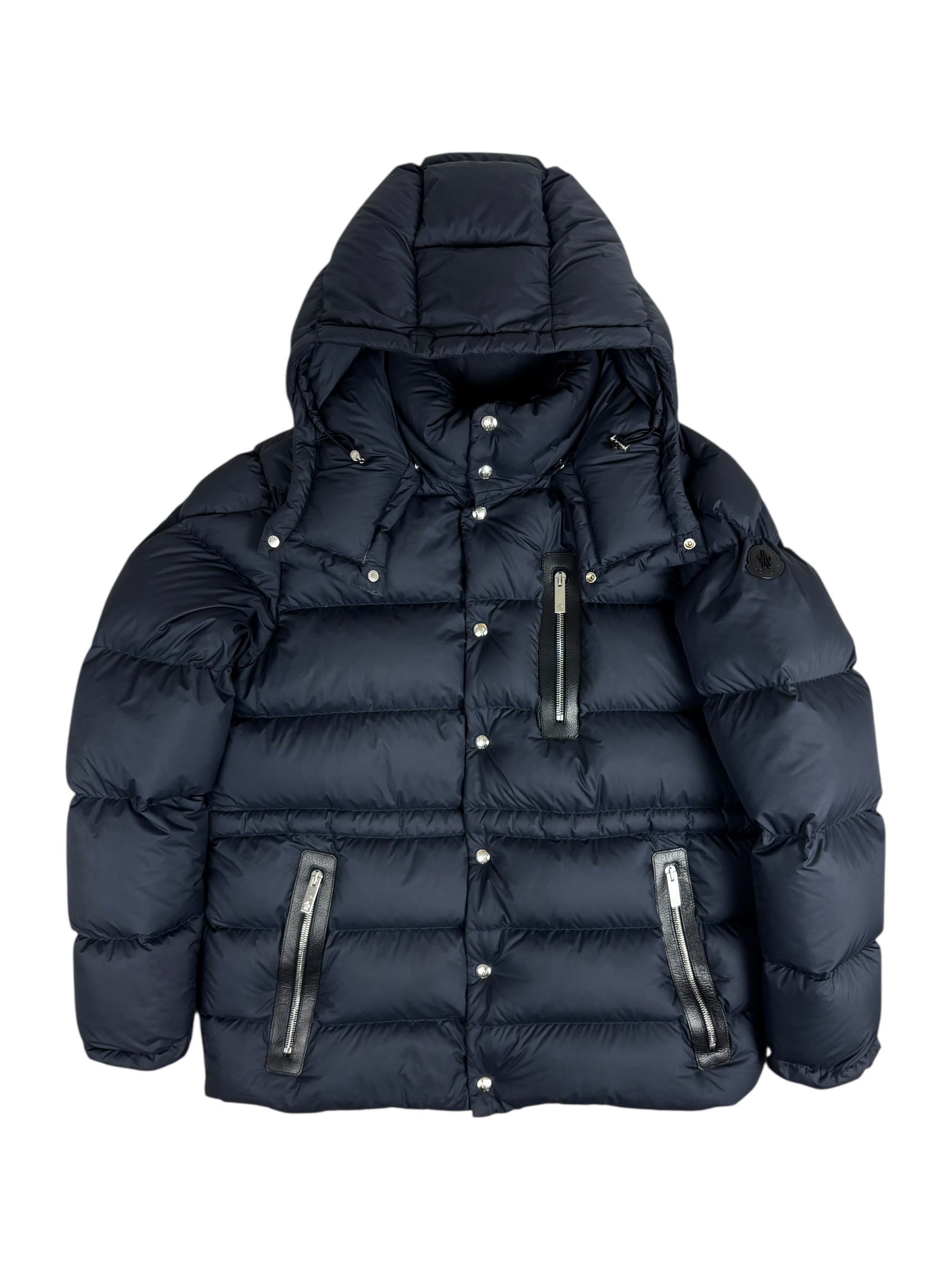 DOUDOUNE MONCLER BAUGES - MARINE - TAILLE 2