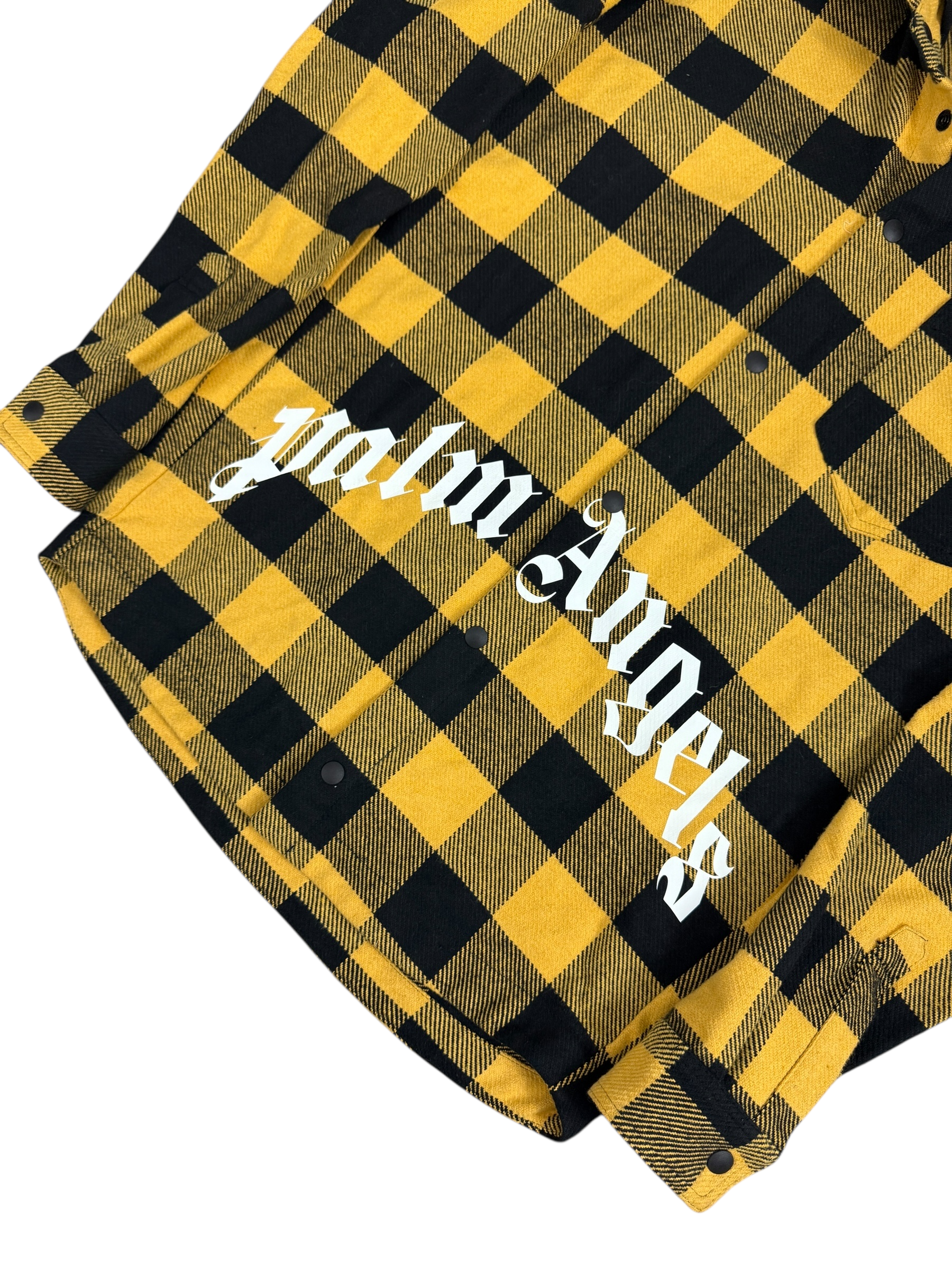 VESTE PALM ANGELS - NOIR/JAUNE- TAILLE M