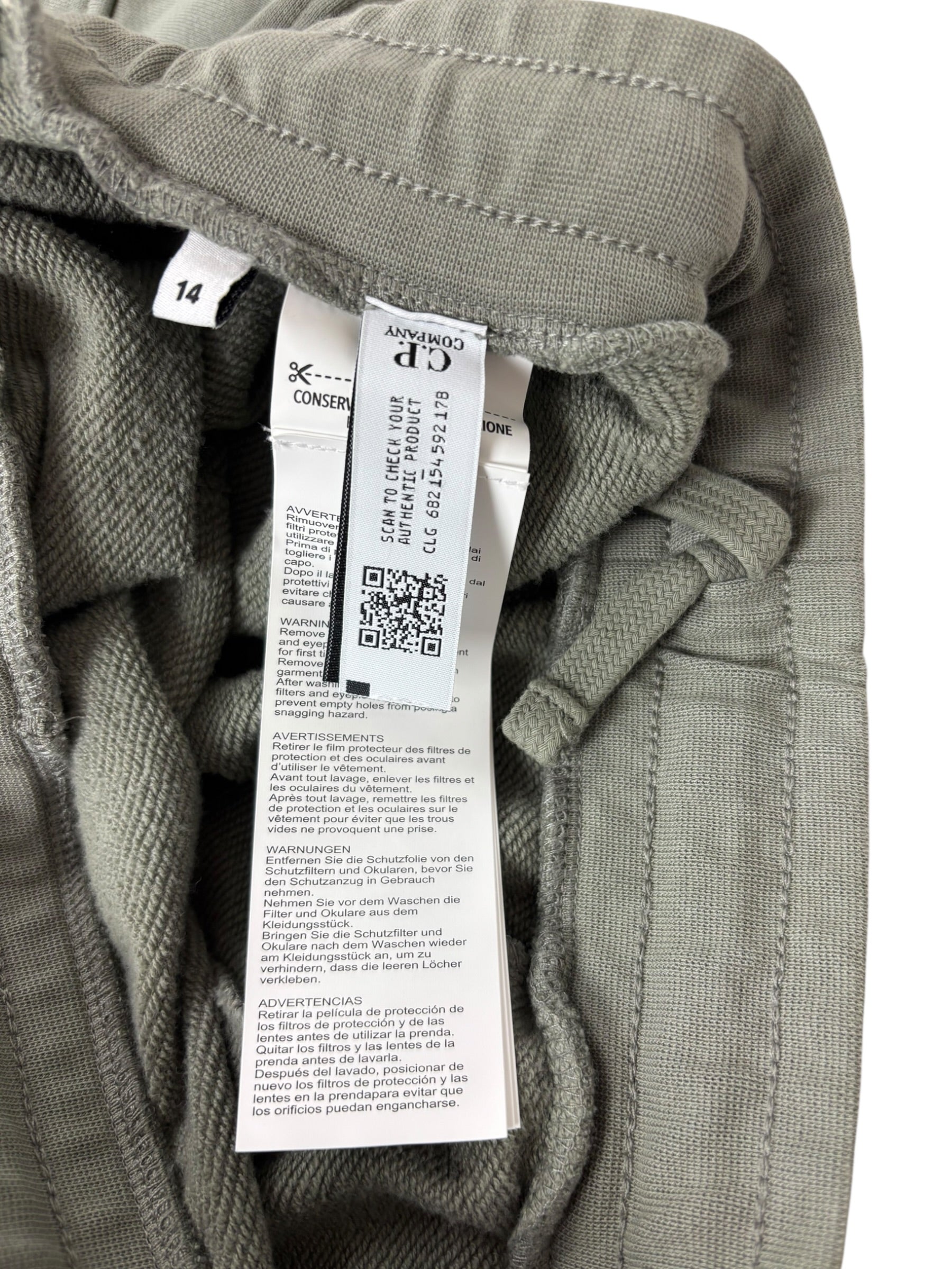 JOGGING C.P COMPANY - KAKI - TAILLE 14 ANS