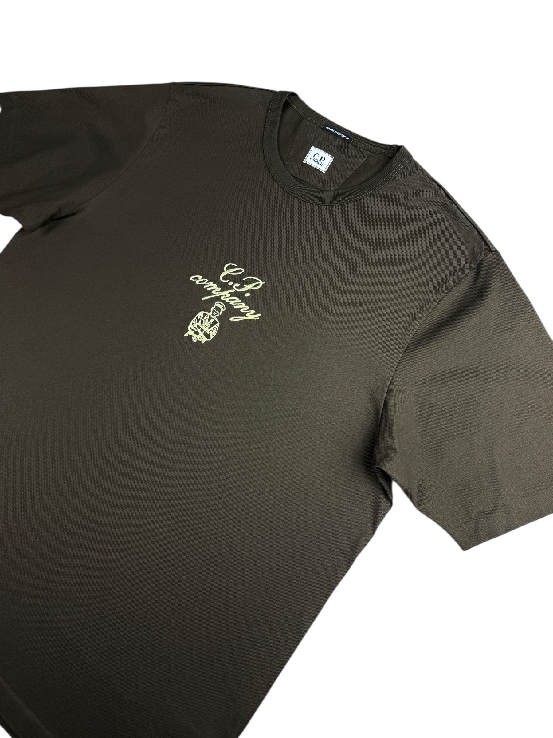 TEE-SHIRT C.P COMPANY - KAKI - NEUF