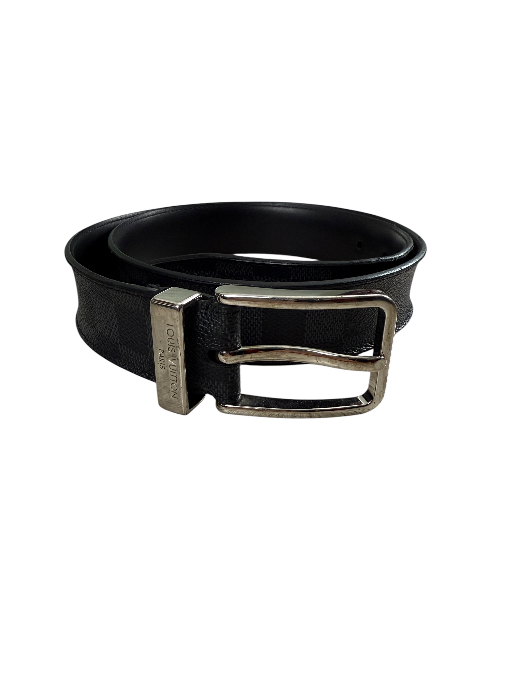 CEINTURE LOUIS VUITTON - NOIR - TAILLE 103 CM - SP1103