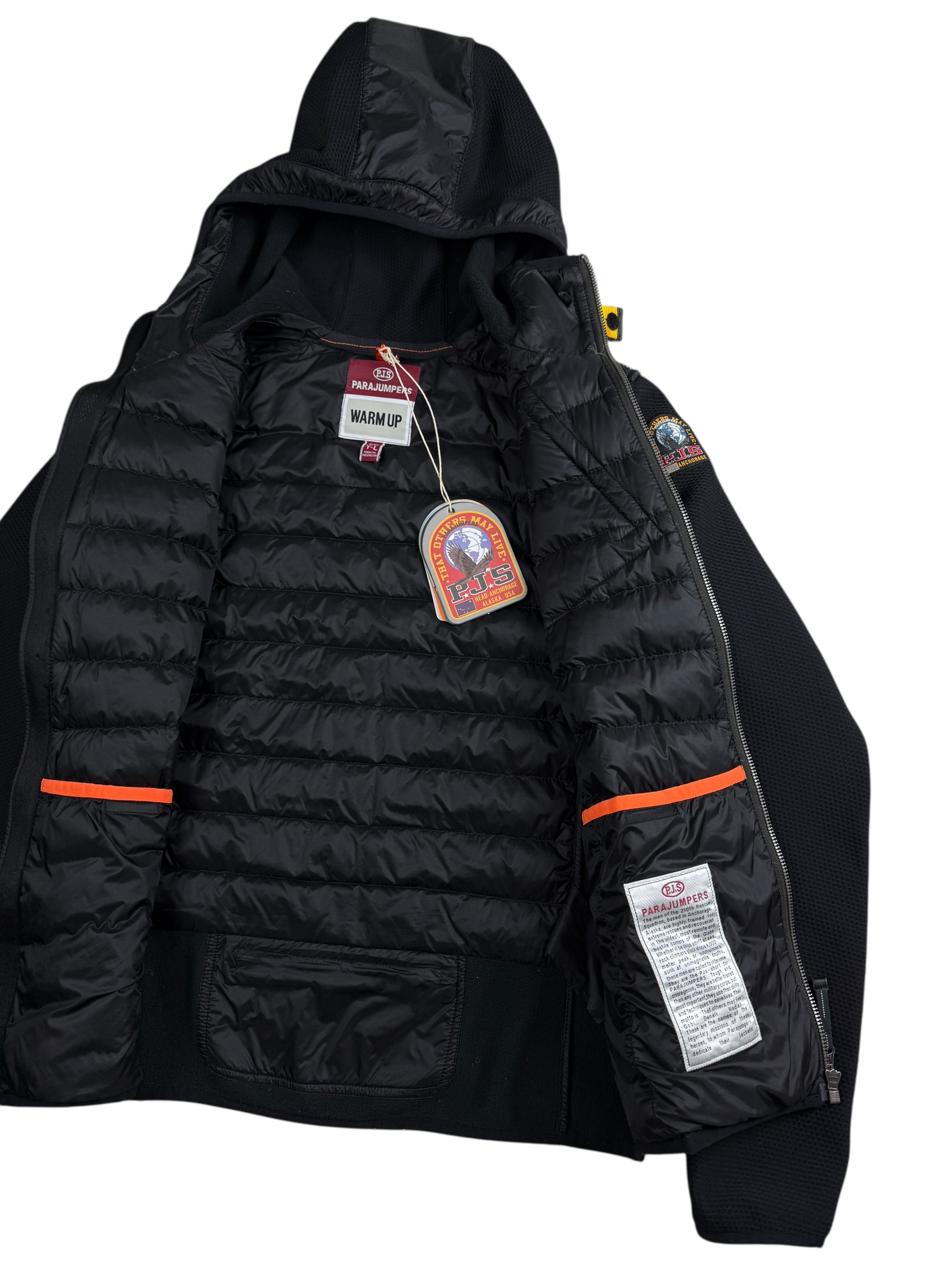 VESTE PARAJUMPERS WARM-UP - NOIR - TAILLE XS