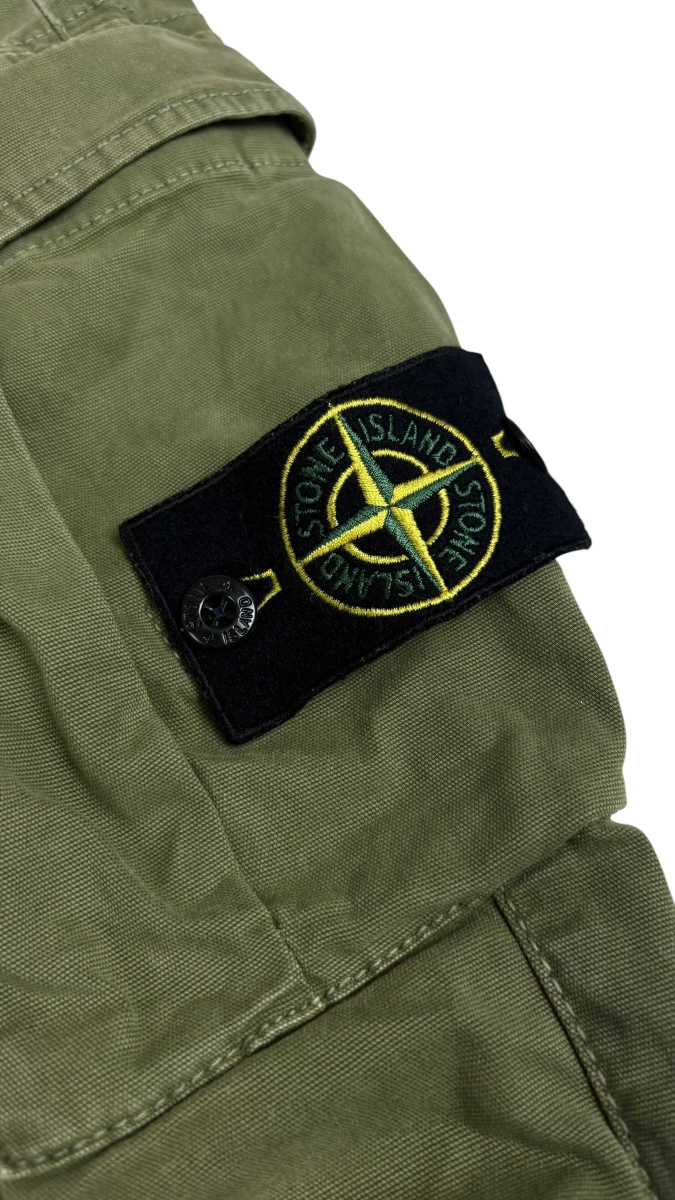 Pantalon Cargo Stone Island - Kaki - Taille W32