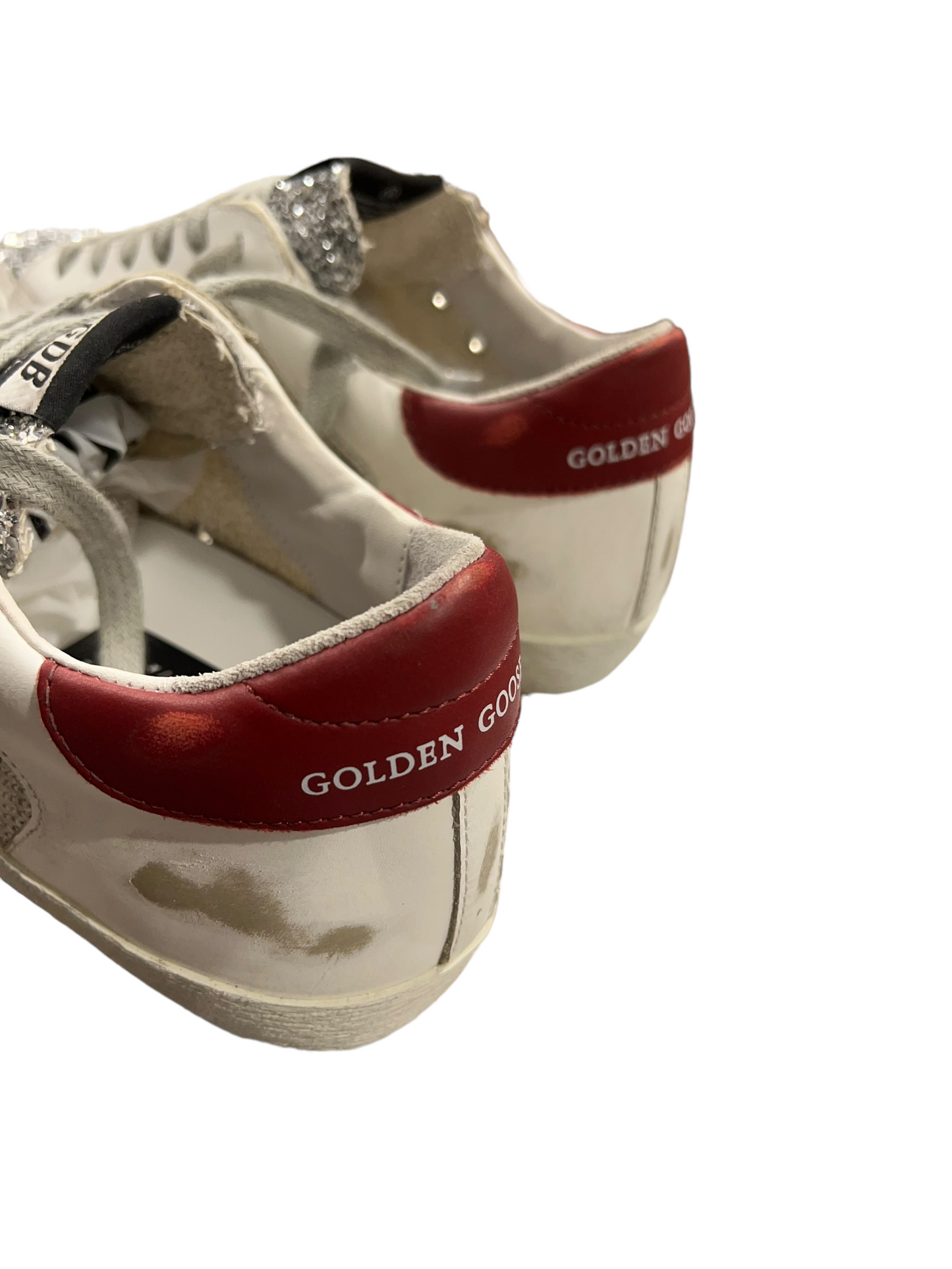 SNEAKERS GOLDEN GOOSE SUPERSTAR DOUBLE QUARTER WITH LIST