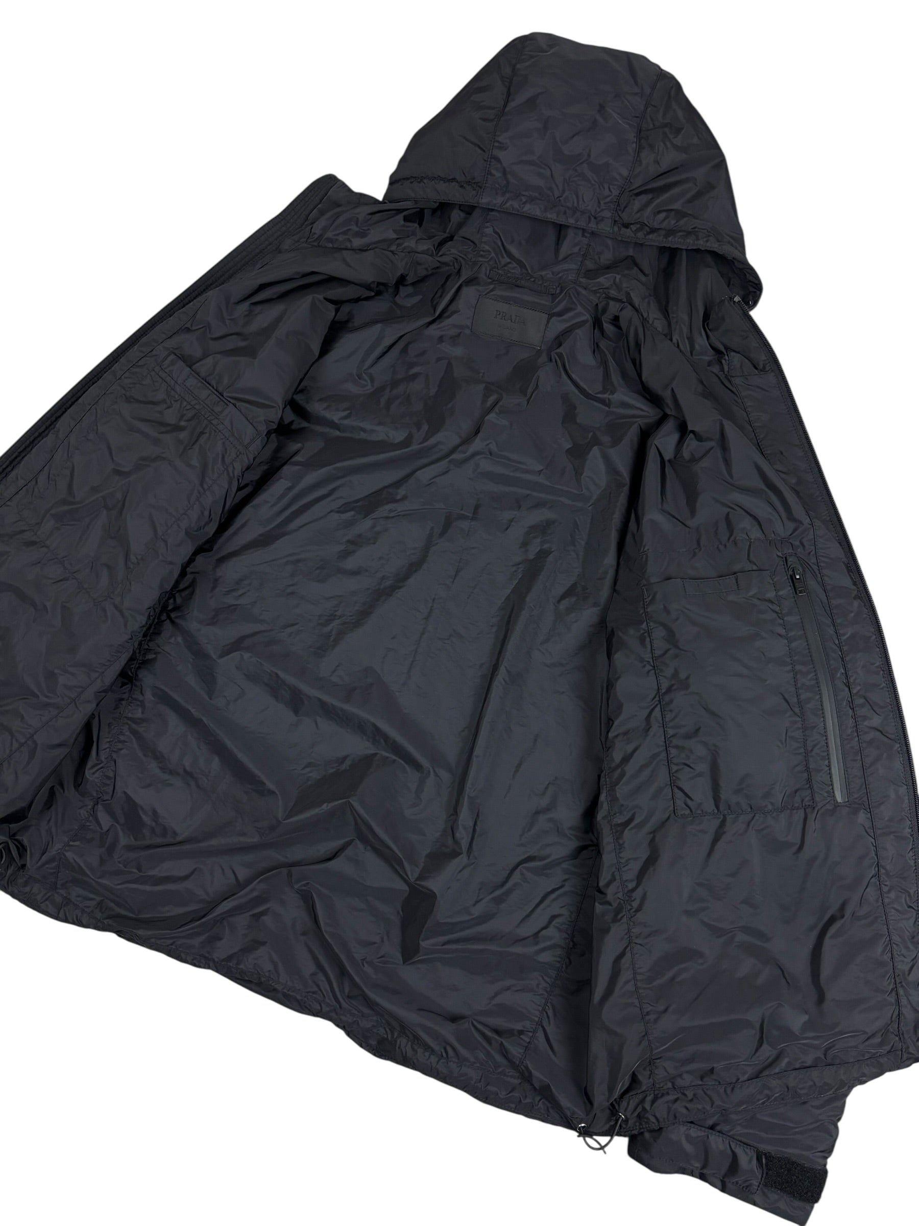 VESTE PRADA NYLON - NOIR - TAILLE 52
