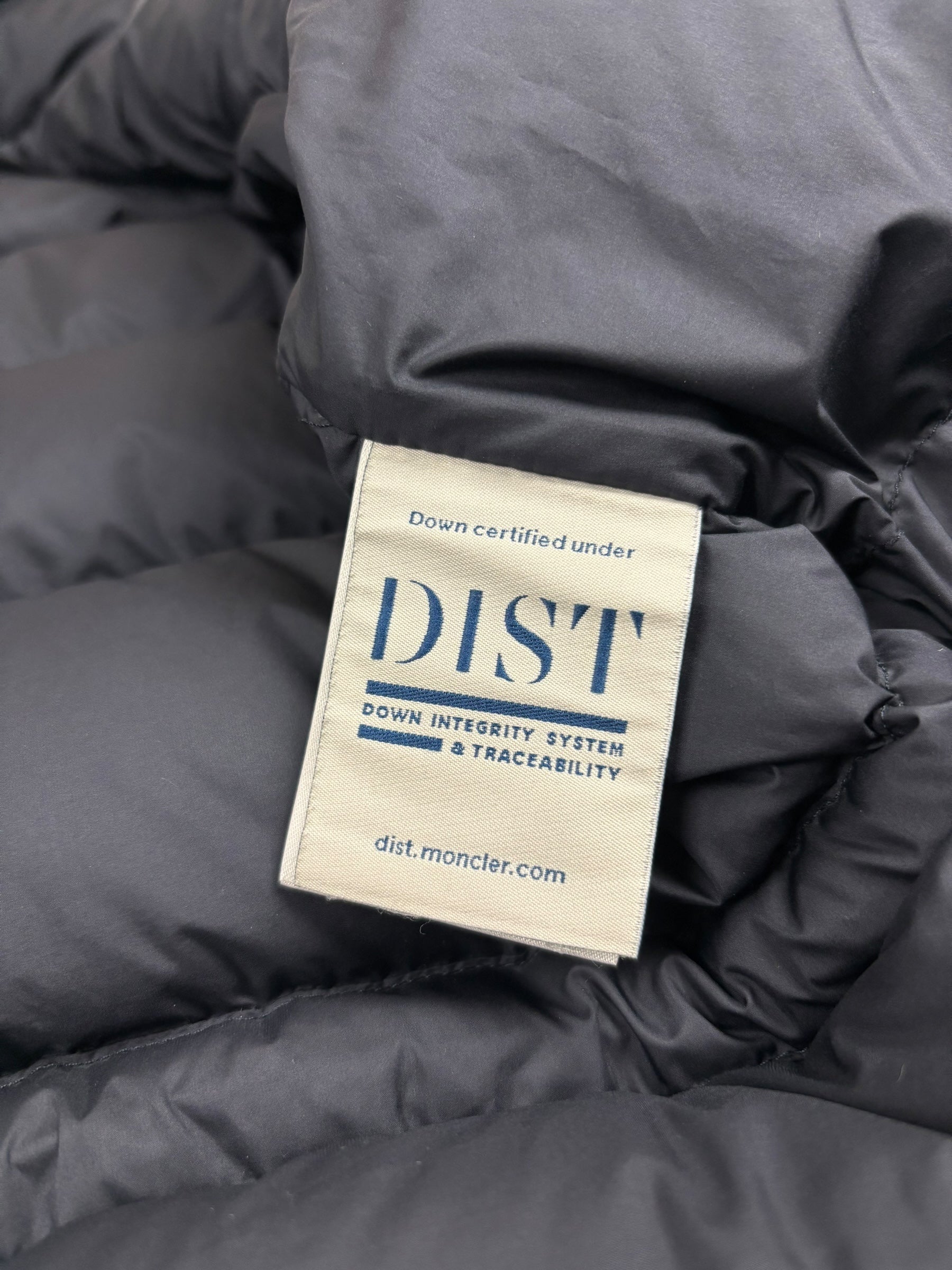 DOUDOUNE MONCLER BAUGES - MARINE - TAILLE 2