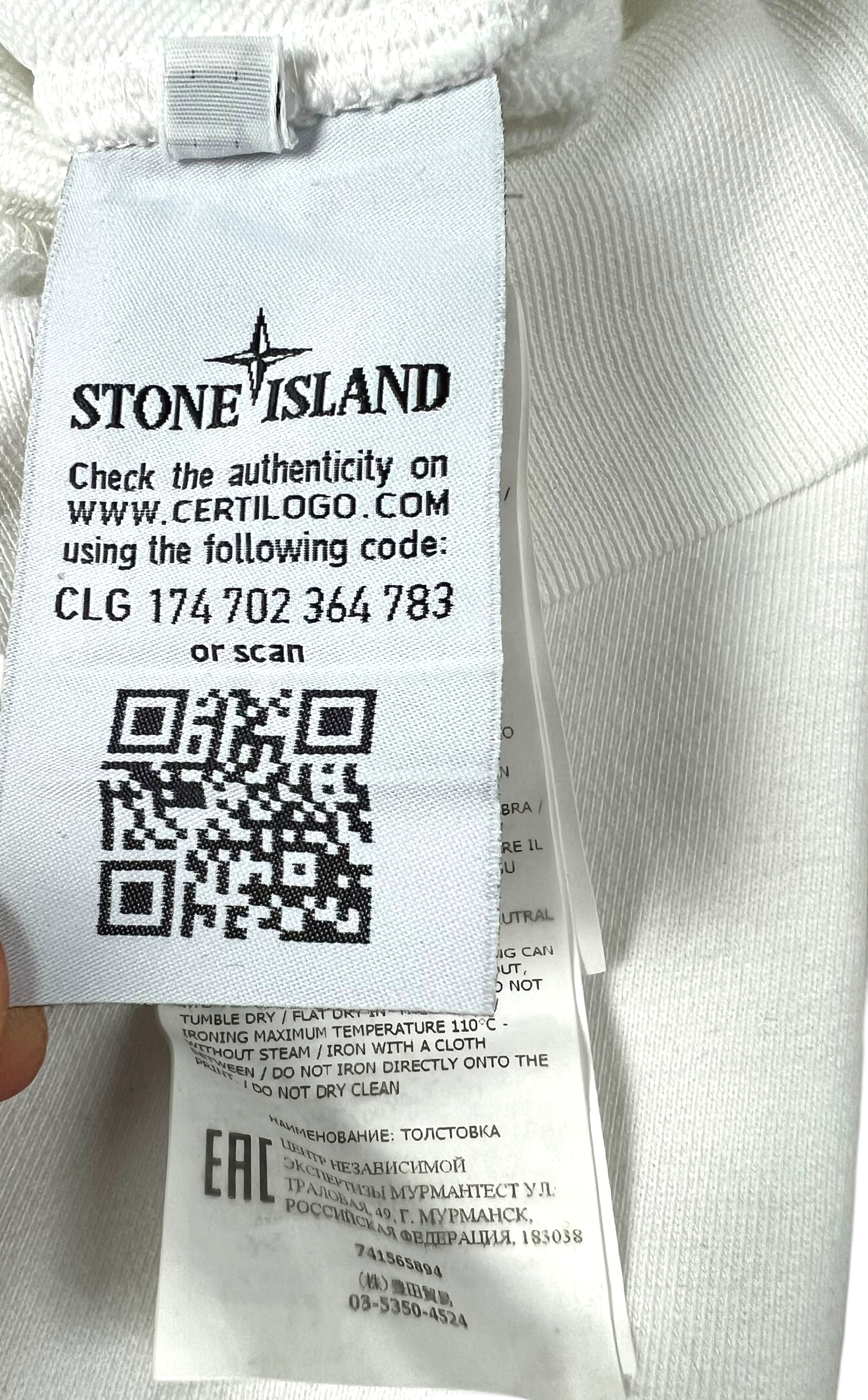 SWEAT-SHIRT STONE ISLAND