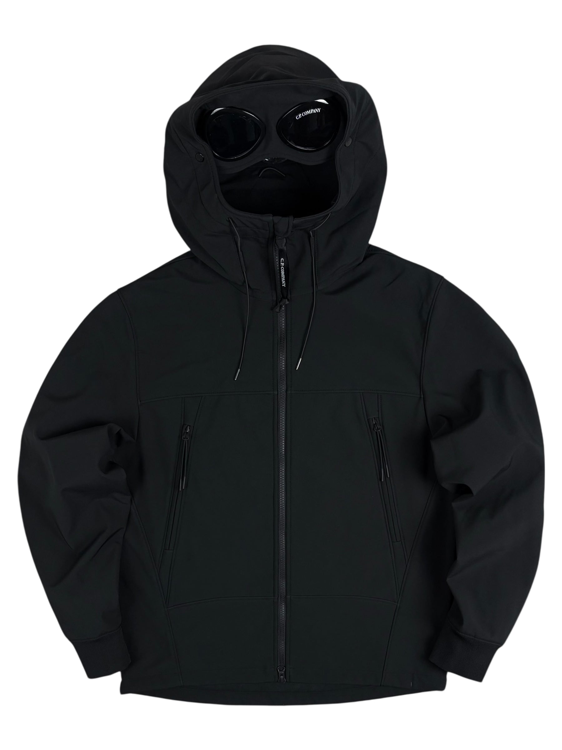 VESTE C.P COMPANY SHELL-R GOGGLE JACKET - NOIR- NEUF