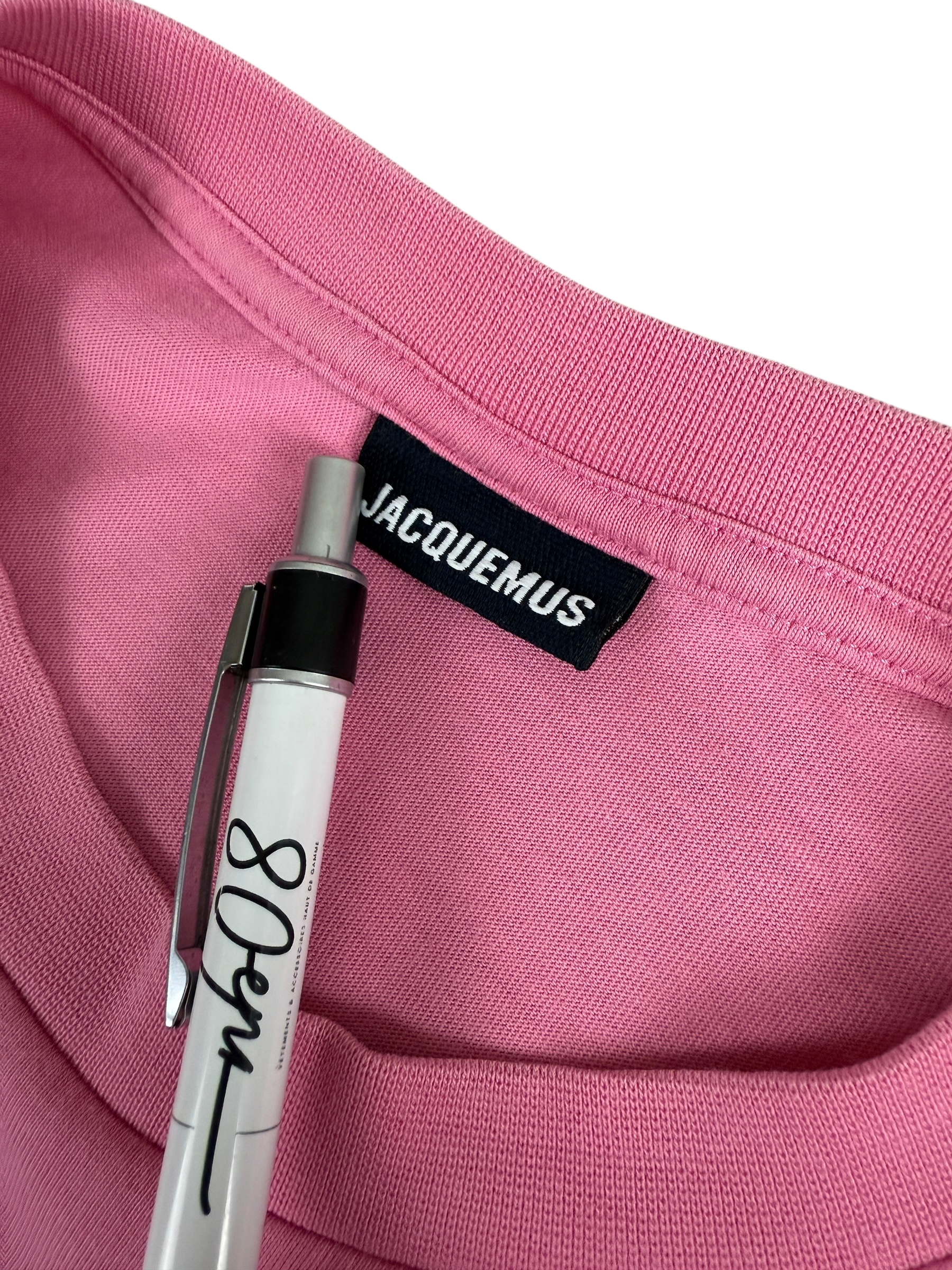 TEE-SHIRT JACQUEMUS - ROSE - TAILLE M