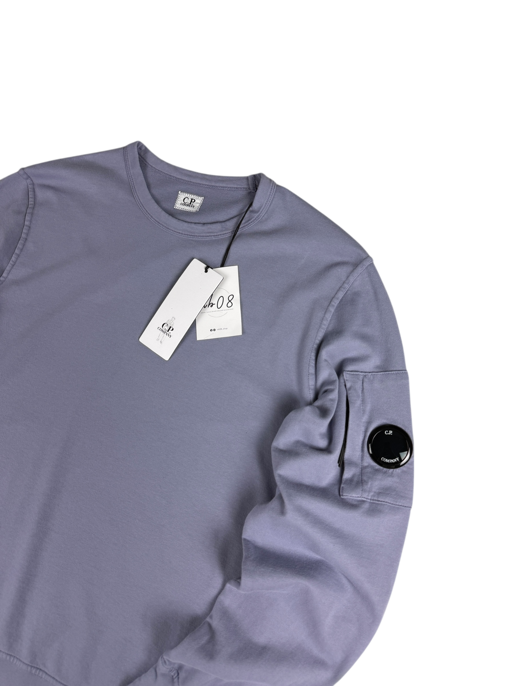 CREWNECK C.P COMPANY - LILA - TAILLE S - NEUF