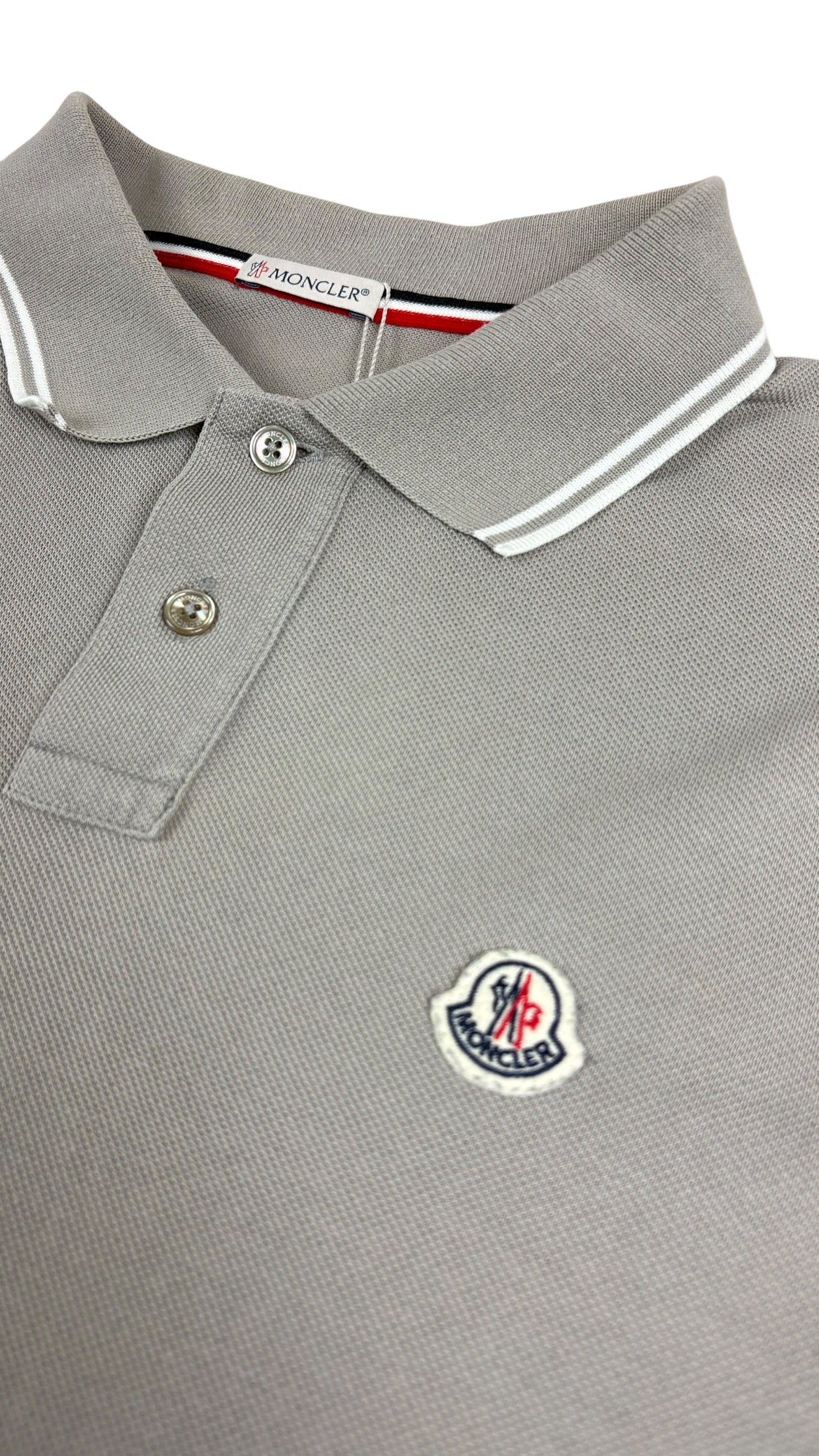 Polo Moncler - Gris - Taille M