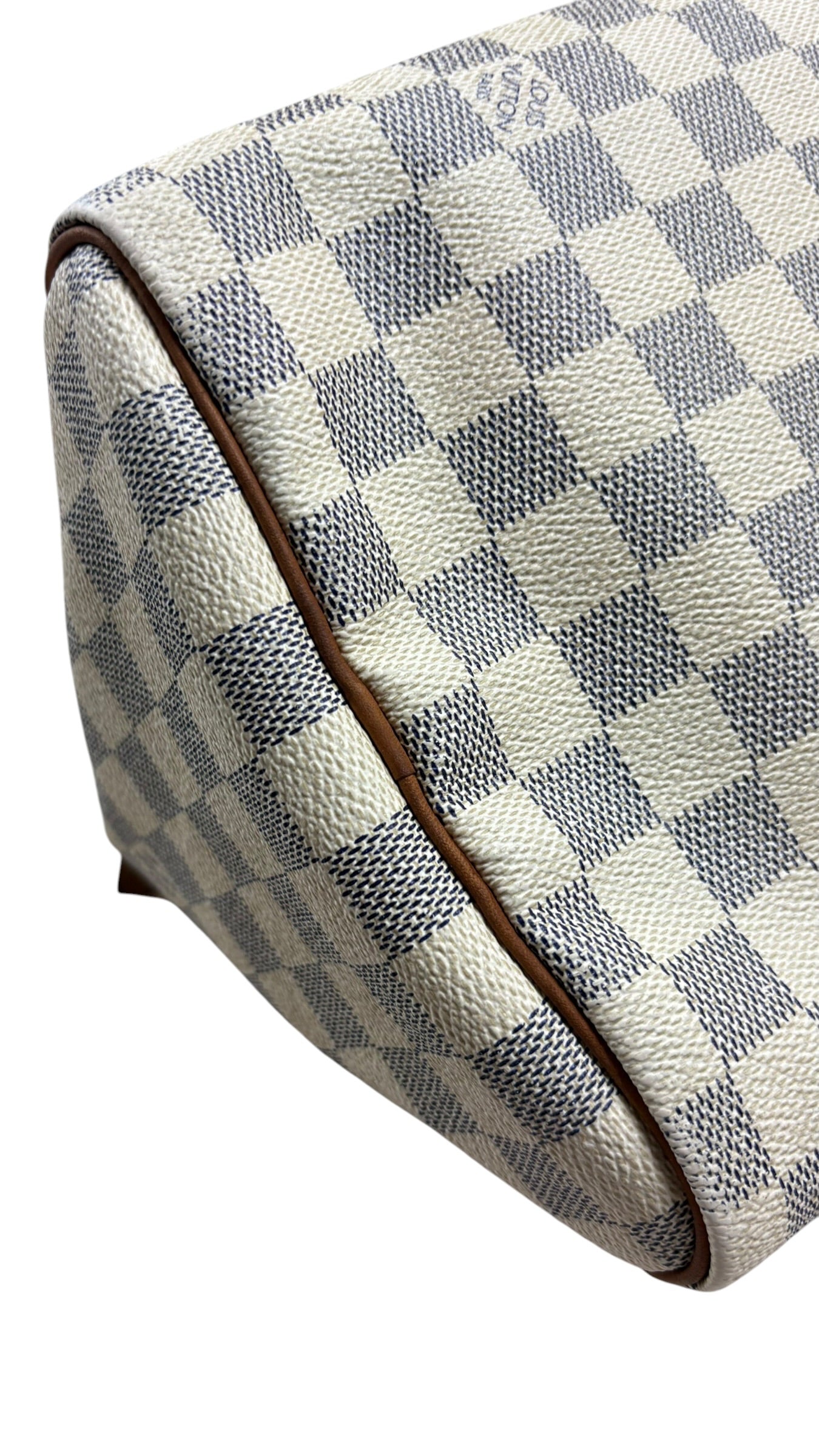Sac À Main Louis Vuitton Speedy Damier Azur 30