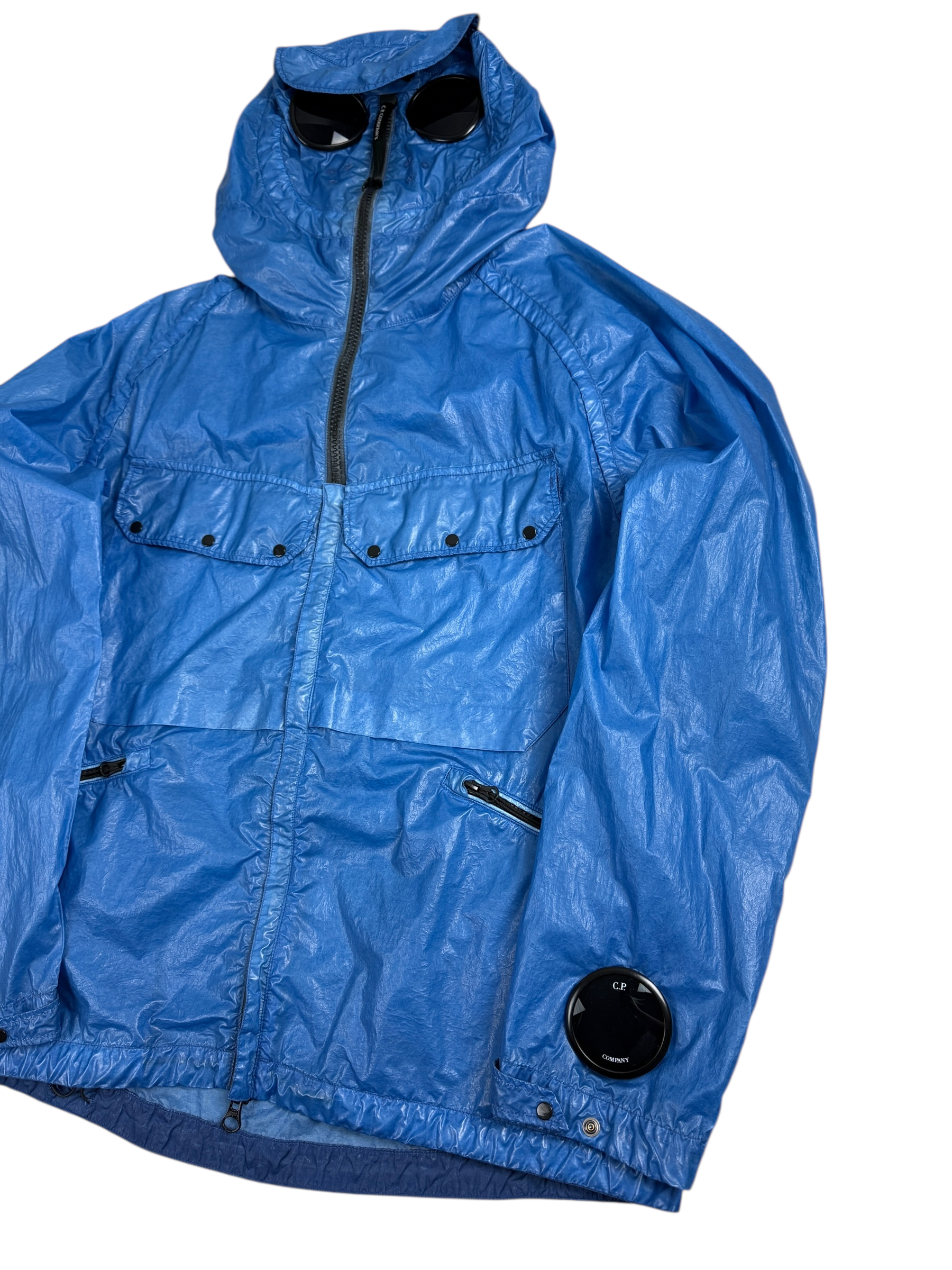 VESTE C.P COMPANY NYBER EXPLORER JACKET - BLEU - TAILLE 50