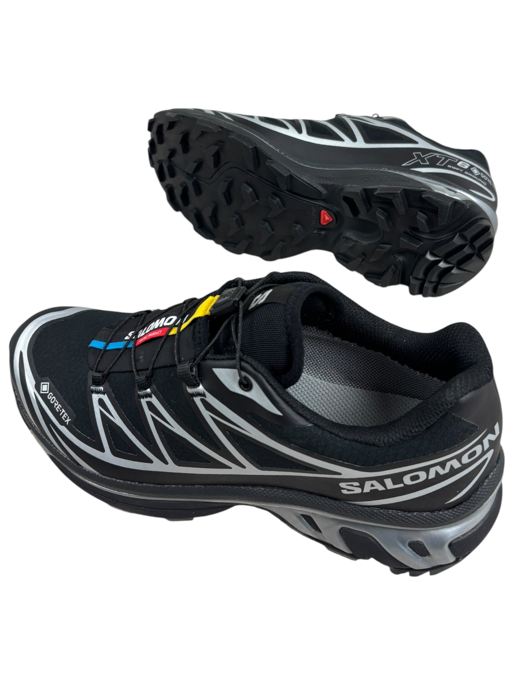 SNEAKERS SALOMON XT-6 GTX BLACK/BLACK/FTW SILVER - NOIR - NEUF COLLECTION 2026