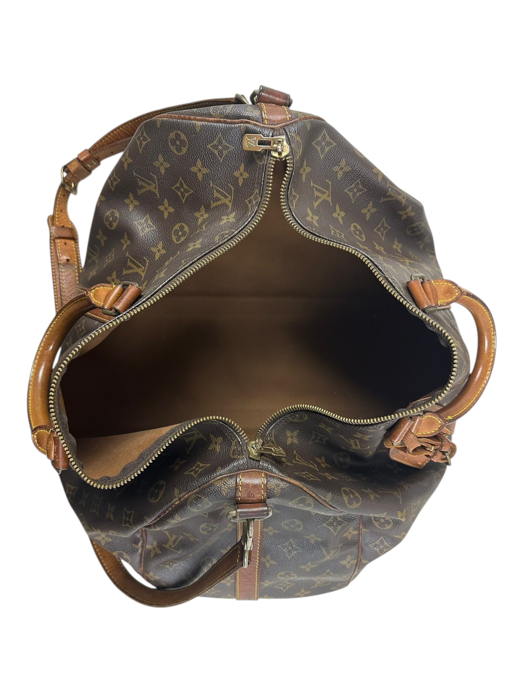 SAC LOUIS VUITTON KEEPALL 50 - TOILE MONOGRAM - MARRON - VI1920