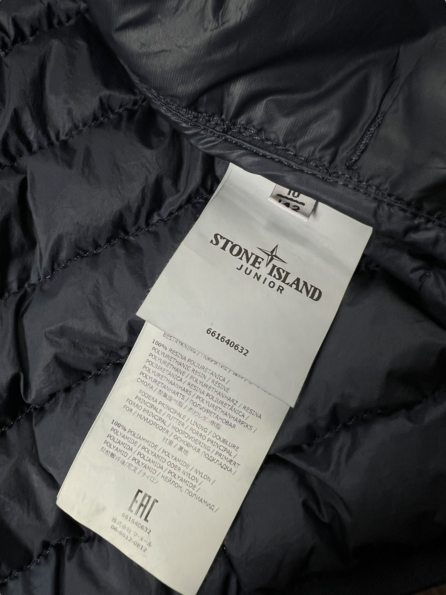 DOUDOUNE STONE ISLAND JUNIOR DOWN JACKET