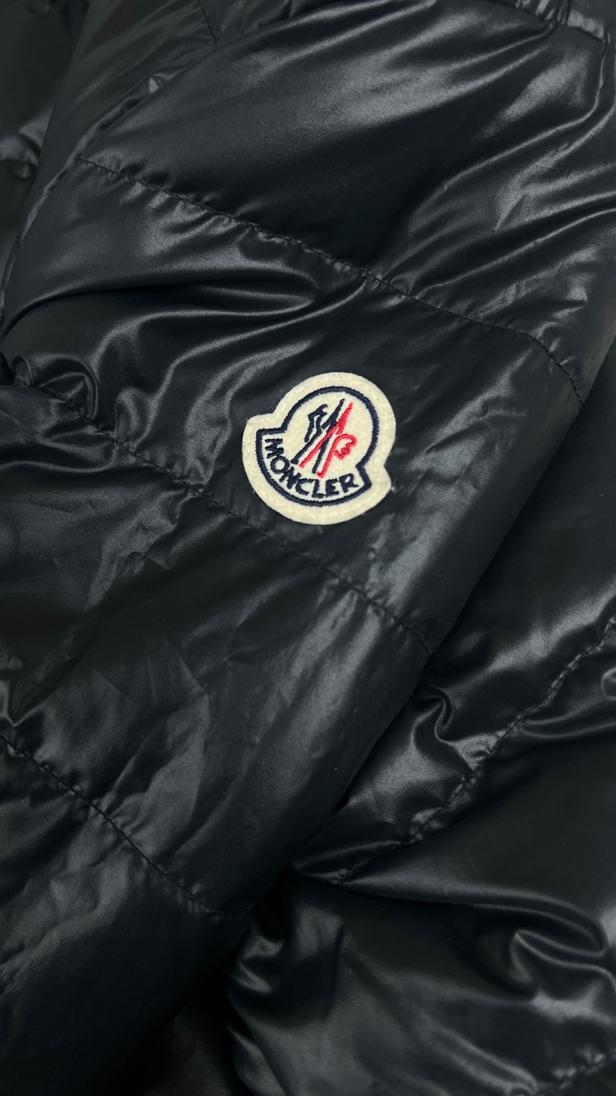 Cardigan Doudoune Moncler Réversible, Noir, Taille L, Neuf — photographie complémentaire 5